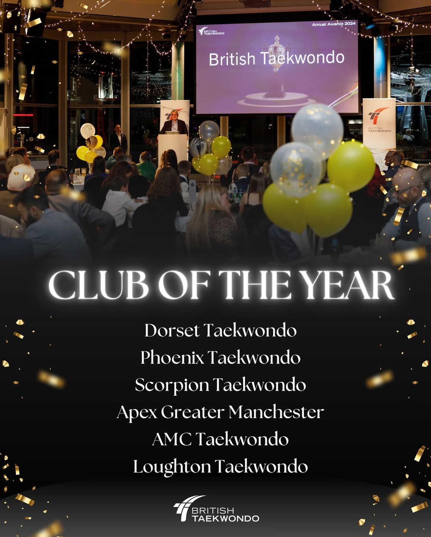 🤩 Club of the Year Nomination 🤩
It has taken a little while for it to sink in, but we’re absolutely thrilled to share that Loughton Taekwondo has been shortlisted for the British Taekwondo End of Year Awards 2025, Club of the Year.
We’re so proud of our amazing students, families, and of course Master Chan and the team whose dedication and passion make our club what it is.
Being shortlisted for Club of the Year means so much to everyone at Loughton Taekwondo. It reminds us that Loughton Taekwondo is more than just a club, it is a family, and a community, where people come together to improve, inspire, and grow personally and as a community both in martial arts and in life.
For Master Chan, it’s a reflection of years of commitment to teaching Taekwondo with integrity, discipline, and care for every student he has. For our students and their families, it’s a celebration of the friendships, confidence, and personal growth that come from being part of such an inclusive and inspiring environment.
We would like to express our sincere gratitude for being nominated and shortlisted for Club of the Year.
We’d like to wish the very best of luck to all the amazing clubs shortlisted, it’s an honour to stand alongside so many who share the same passion and values for Taekwondo. 🥋💫
@britishtaekwondo
#LoughtonTaekwondo #BritishTaekwondoAwards
#TaekwondoFamily #TeamLoughton
#communityspirit #TogetherWeGrow #togetherweachieve