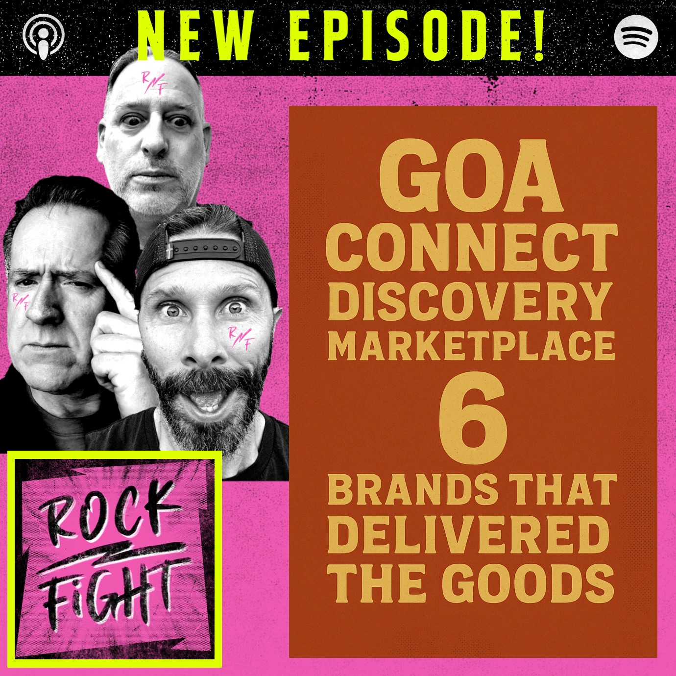 Today on The Rock Fight, Colin, Eoin Comerford, and Producer Dave hit the show floor at GOA Connect and explore their favorite brands and products from the Discovery Marketplace.
From coolers to chef-designed backpacking meals (and at least one trail running brand) these are the most exciting things they saw at the outdoor industry's most consequential event.
𪨠Rugged Road: A foam-first, ultra-light cooler that floats upright.
𪨠VSSL: From prepper tools to the most over-engineered coffee system ever made.
𪨠NNormal: Kilian Jornetâs performance-meets-design trail running brand
𪨠Lems Shoes: The 15-year âovernight successâ building momentum in retail.
𪨠Thacker NYC: A stylish, urban-inspired brand shaking up outdoor fashion.
đިLuxefly: Gourmet freeze-dried meals created by a celebrity chef (goodbye unwanted freeze dried gas).
For The Parting Shot presented by Garage Grown Gear, Colin takes aim at our nation's airport bathrooms (seriously).