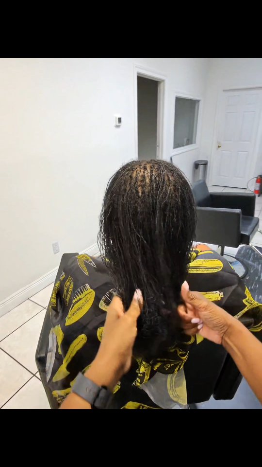 Sisterlocks establishment. Yall, this almost took me out!!! But look at the results. Schedule your consultation.