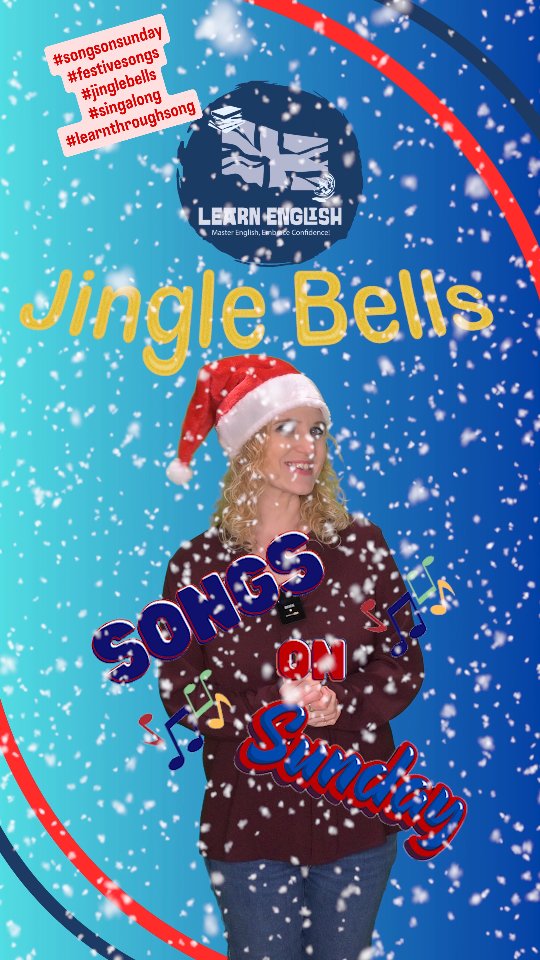 Welcome to #songsonsunday join us for a #festivesong This week, #singalong with #jinglebells and #learnthroughsongs🎵🎙️