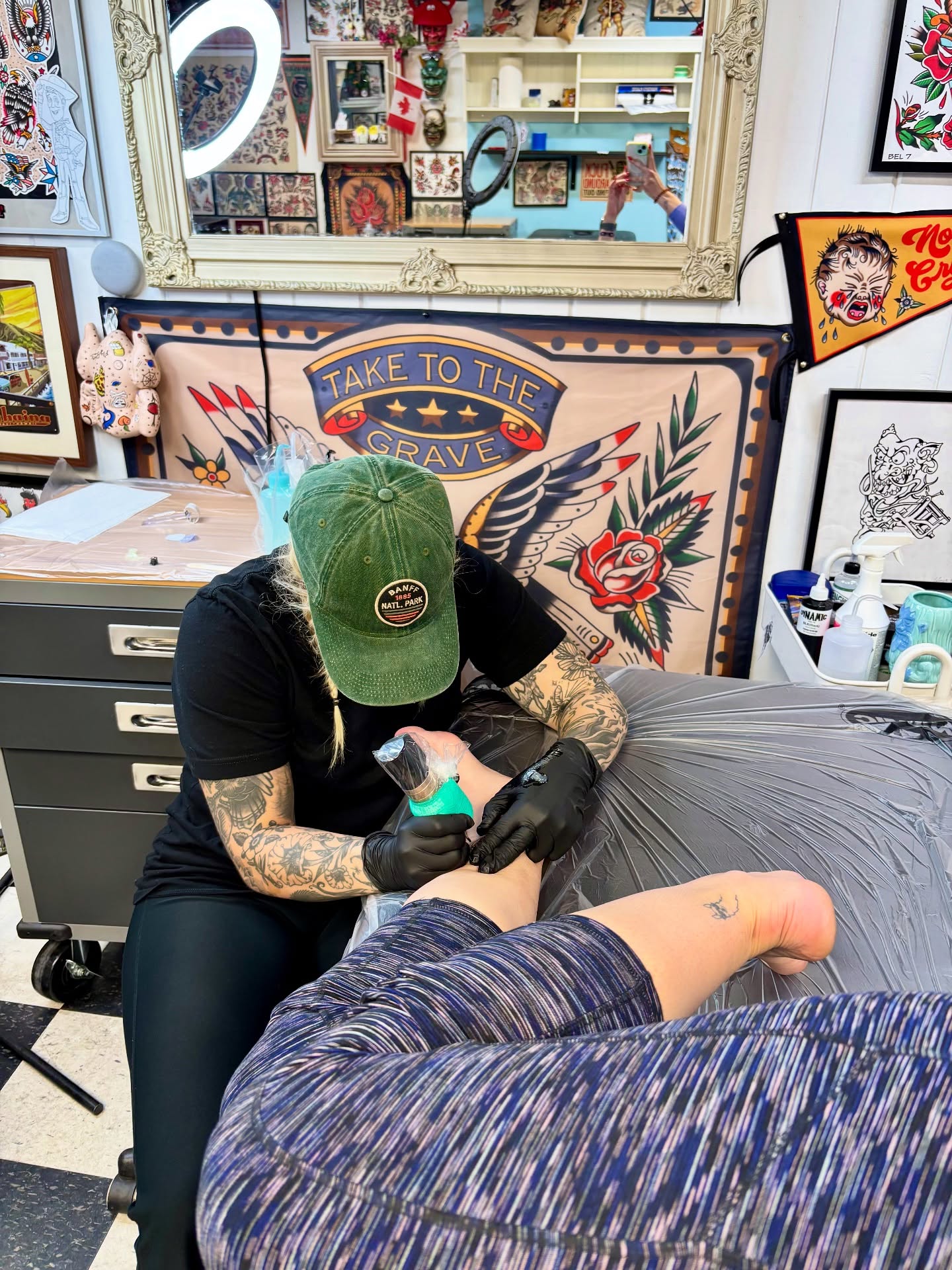 Honestly I’ve never felt like I belong.
Don’t get me wrong…I have friends, but I’ve never felt like the “cool” one that people wanted to hang out with.
Growing up I was more of an outsider.
In elementary school I played tag with the boys at recess, instead of trying to crack my way in with the popular girls.
They all wrote their clique name on their hands and I was definitely not part of that.
At a recent retreat, someone shared that their family used to joke they were adopted… and I thought I was the only one who experienced that.
I’ve always felt different, and for a long time that made me feel unsafe, like I didn’t belong anywhere.
As I’m rewiring this old story I can see the truth:
✨I am safe
✨I belong to myself
✨I’m divinely supported and loved
✨Everything (even the tough stuff and trauma) was part of my journey that led me here…which is exactly where I’m meant to be
My new tattoo that I got in Banff is the root chakra symbol.
A reminder that I am safe & I do belong.
Just like you 💜.
#NervousSystemHealing #SubconsciousRewiring #RegulateRewireRise #SafetyInTheBody #SelfTrust #InnerHealing #GroundedAndGuided #HealingJourney #CultivatingCalm #YouBelongHere #EmotionalRegulation #CalmWithin #RootedInSelf #MindBodyConnection #AlignedLiving