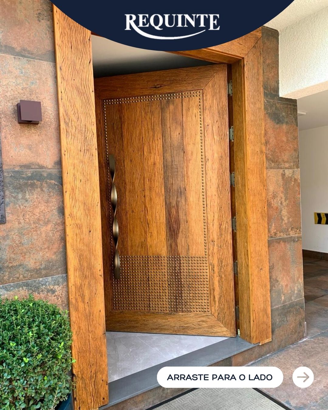 Fechaduras sob medida para projetos únicos.
Os parceiros @decoarquitetura e @metroquadrado buscaram uma peça que unisse estilo, praticidade e imponência — e a Requinte entregou. 💪✨
Criamos uma fechadura sob medida, feita para valorizar essa porta de madeira incrível com design e funcionalidade em perfeita harmonia.
📲 Fale conosco e encontre (ou crie!) a fechadura ideal para o seu projeto.
#RequinteFechaduras #FechadurasSobMedida #DesignPersonalizado #ArquiteturaComEstilo #ParceirosRequinte
