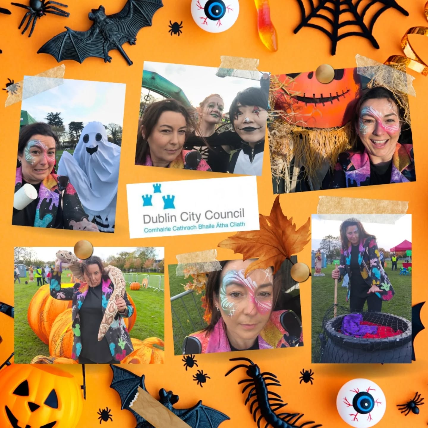 Spells, giggles, and Halloween magic in May Park 🎃✨
Thanks to @candicesmagicpalette for my lovely face paint 🤩🤩🤩
#MartasMagicKidsShow #MagicShow #HalloweenFun #DublinCityCouncil #MagicianDublin #KidsMagician #MagicMarta #MayPark