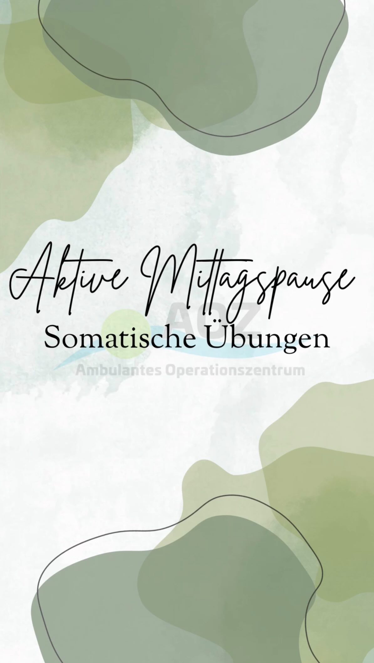 Kleine Pause, große Wirkung 🌿
Heute haben wir in der Mittagspause somatische Übungen mit den tollen Karten von @zentriert gemacht – so schön gestaltet und richtig wohltuend! 💫
Perfekt, um den Kopf freizubekommen und Körper & Geist wieder in Einklang zu bringen.
#AOZTuttlingen #Tuttlingen #aoz #AmbulanteOperation #AmbulanteVersorgung #Arztpraxis #Niederlassung #Chirurgie #Orthopädie #Unfallchirurgie #Praxismanagement #MFA #TeamAOZ #Gesundheit #AmbulanteChirurgie #MedizinMitHerz #GesundBleiben #Vertrauen #GemeinsamStark #MedTechRegion #Patientenversorgung #AmbulantMitHerz