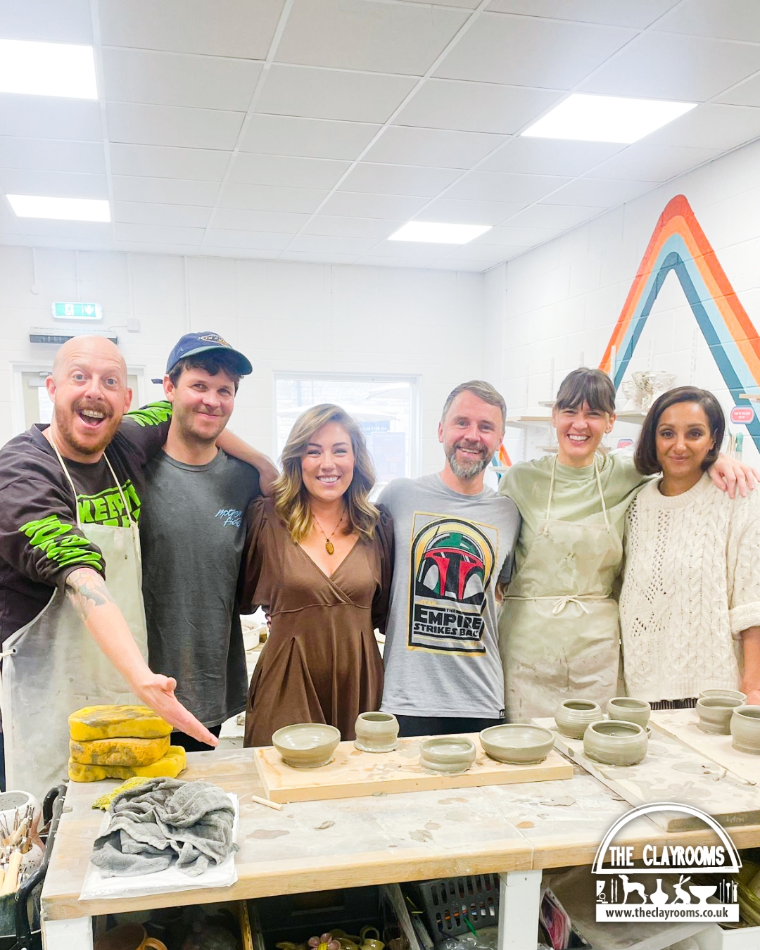 We love seeing creativity bring people together 💛
This fab group of friends joined us at our Peak studio for their annual get-together - swapping dinner tables for potter’s wheels and laughter for glaze splatters!
Pottery makes the perfect way to reconnect, unwind and create memories that last long after the clay has dried.
📍 Join us for a one-off workshop, celebration or creative day out. Available across all four Clayrooms studios.
✨ Tap the link in bio to see what’s coming up next!
#PotteryWorkshop #TheClayroomsPeak #CreativeDaysOut #PotteryClassesUK #FriendsDayOut #ClayAndCommunity #HandsOnCreativity #PotteryExperience #CeramicWorkshop #MindfulMaking #LearnPottery #PotteryInspiration #TheClayrooms