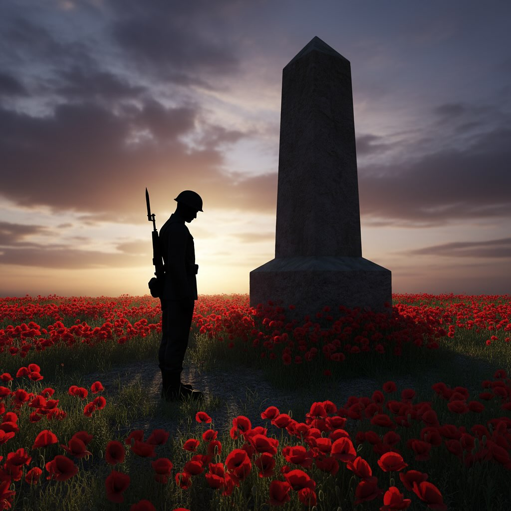 We pause today to honour and remember those who have served and sacrificed for our freedom. Remembrance Day is a time to reflect on their courage and dedication.
Lest we forget. 🌹
#RemembranceDay #LestWeForget #Remembrance2025