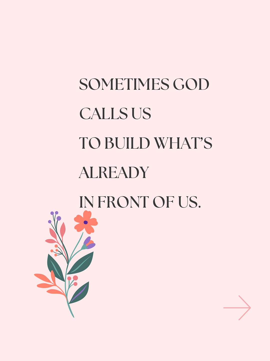 Sometimes ministry doesn’t look like a platform — it looks like presence.
It’s showing up with grace in friendship, patience in motherhood, kindness in marriage, and joy in family.
Don’t overlook the ministries you’re already living in.
God is there too. 🤍
.
.
.
.
#FaithJourney #ChristianWoman #FriendshipAsMinistry #MarriageAsMinistry #FamilyAsMinistry #MotherhoodAsMinistry #StewardWell #GodIsFaithful #FaithEncouragement #ChristianLiving