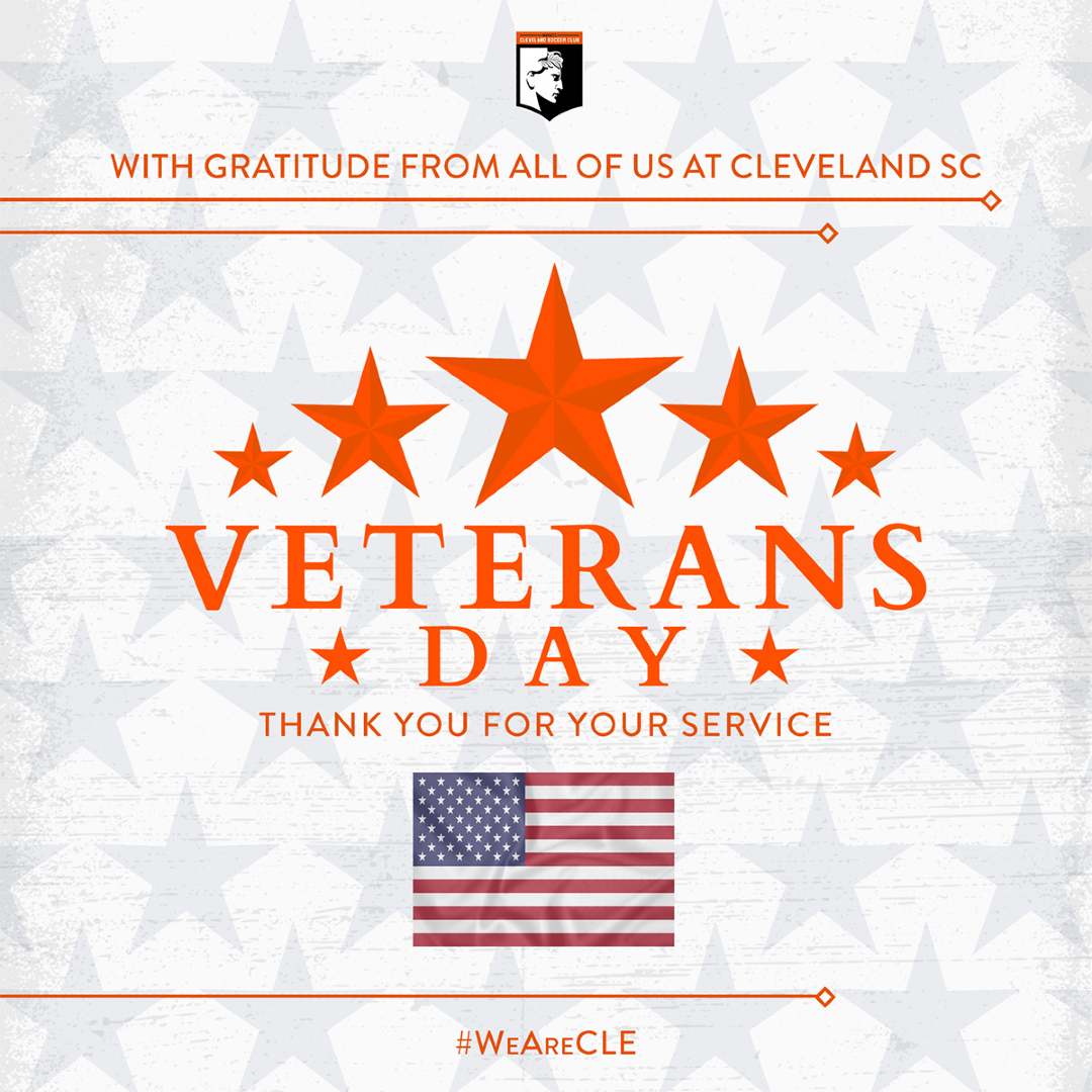 With gratitude to all who have served. ❤️🤍💙
Thank you for your courage, dedication, and sacrifice.
#WeAreCLE