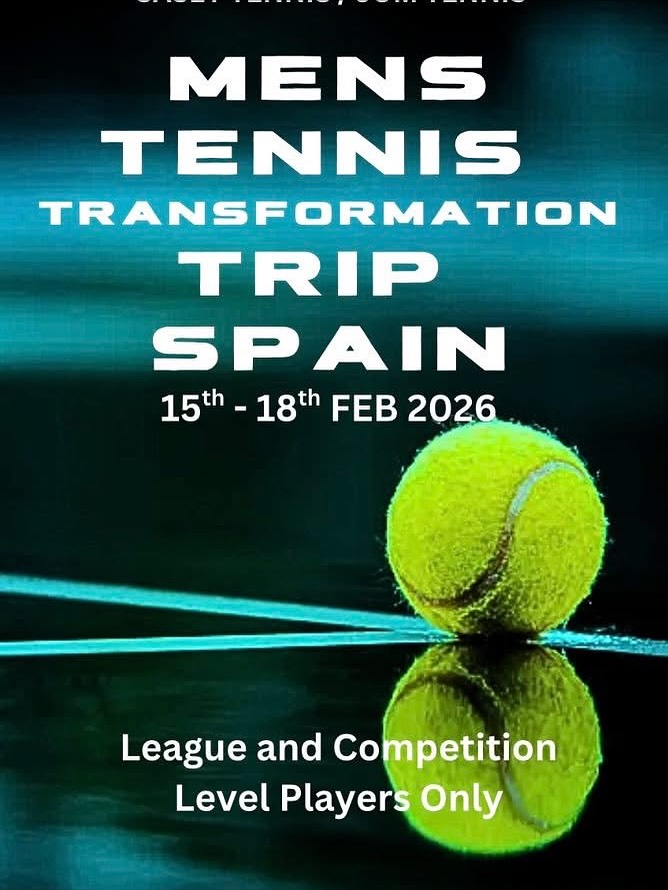 A few members have been asking about the recent Tennis trip to Marbella. 🎾 ☀️ 😎
Here are the details of the next one in February 2026.
Munster players contact Jonny O’Mahony on 086-2446537 for more information or to book your place.
Sign up now so you don’t miss out!
@casey.tennis
@jonnyomahonytennis
@noco.tennis