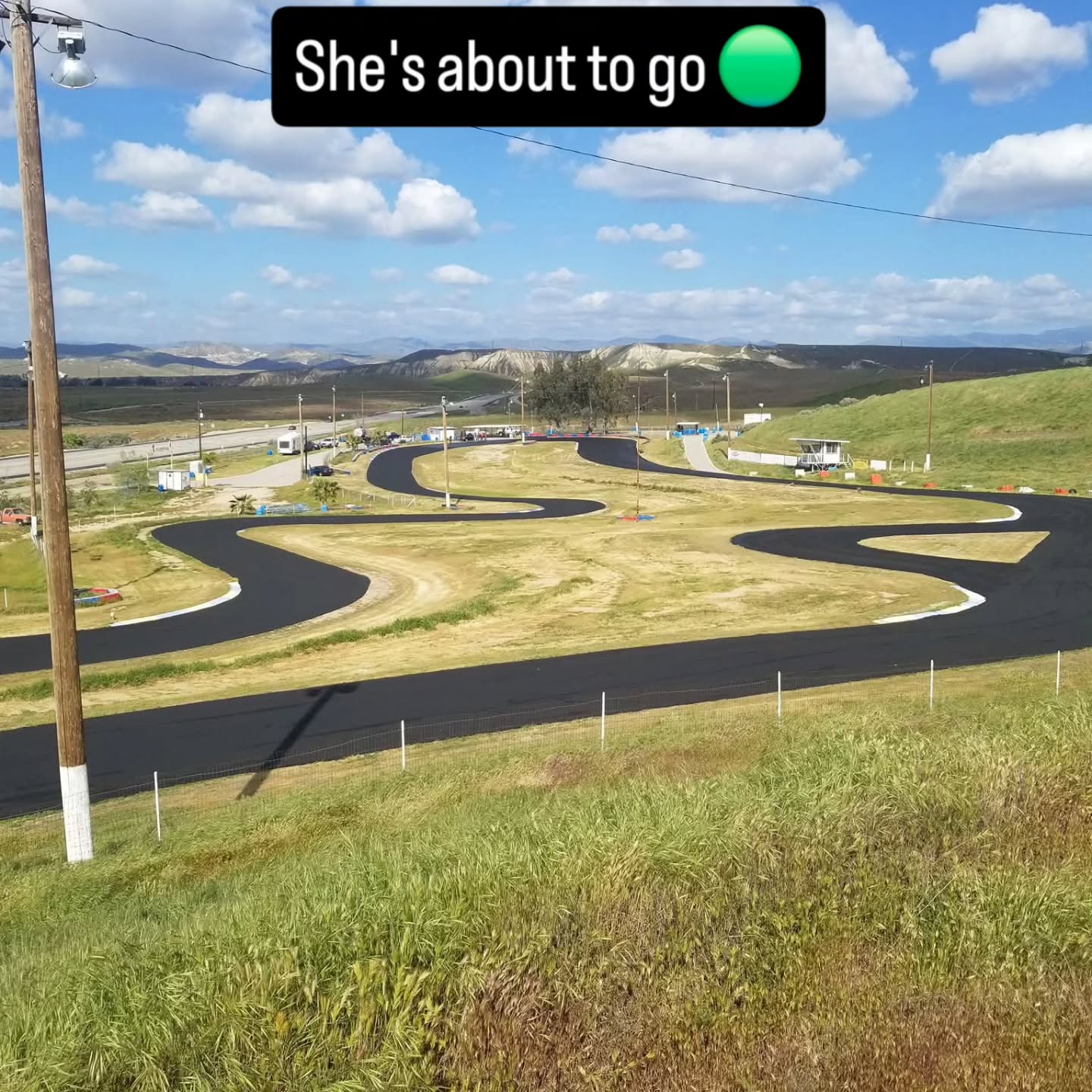 The track is beautiful in winter and spring!