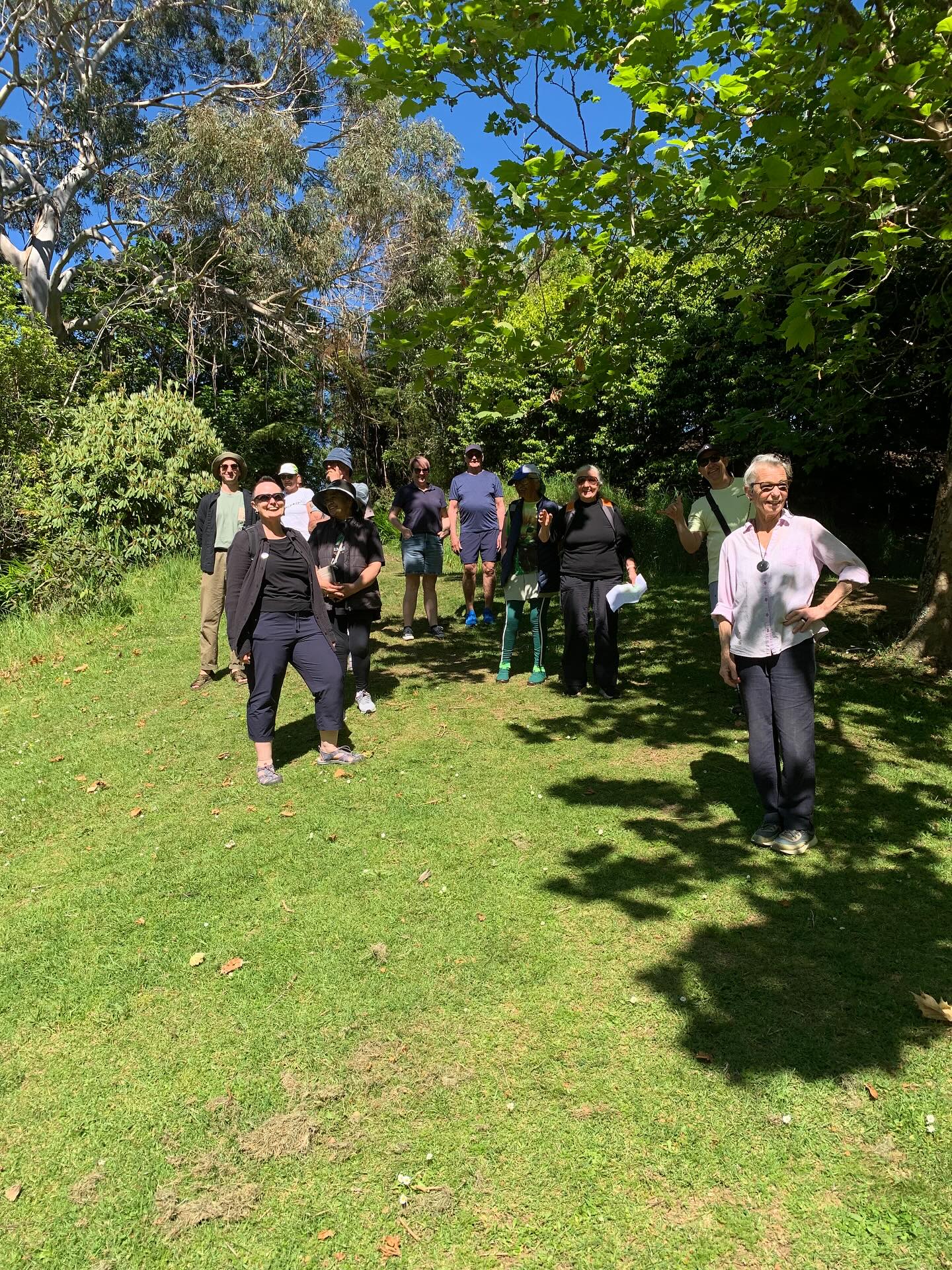 Fabulous walk in Te Henui cemetery today..