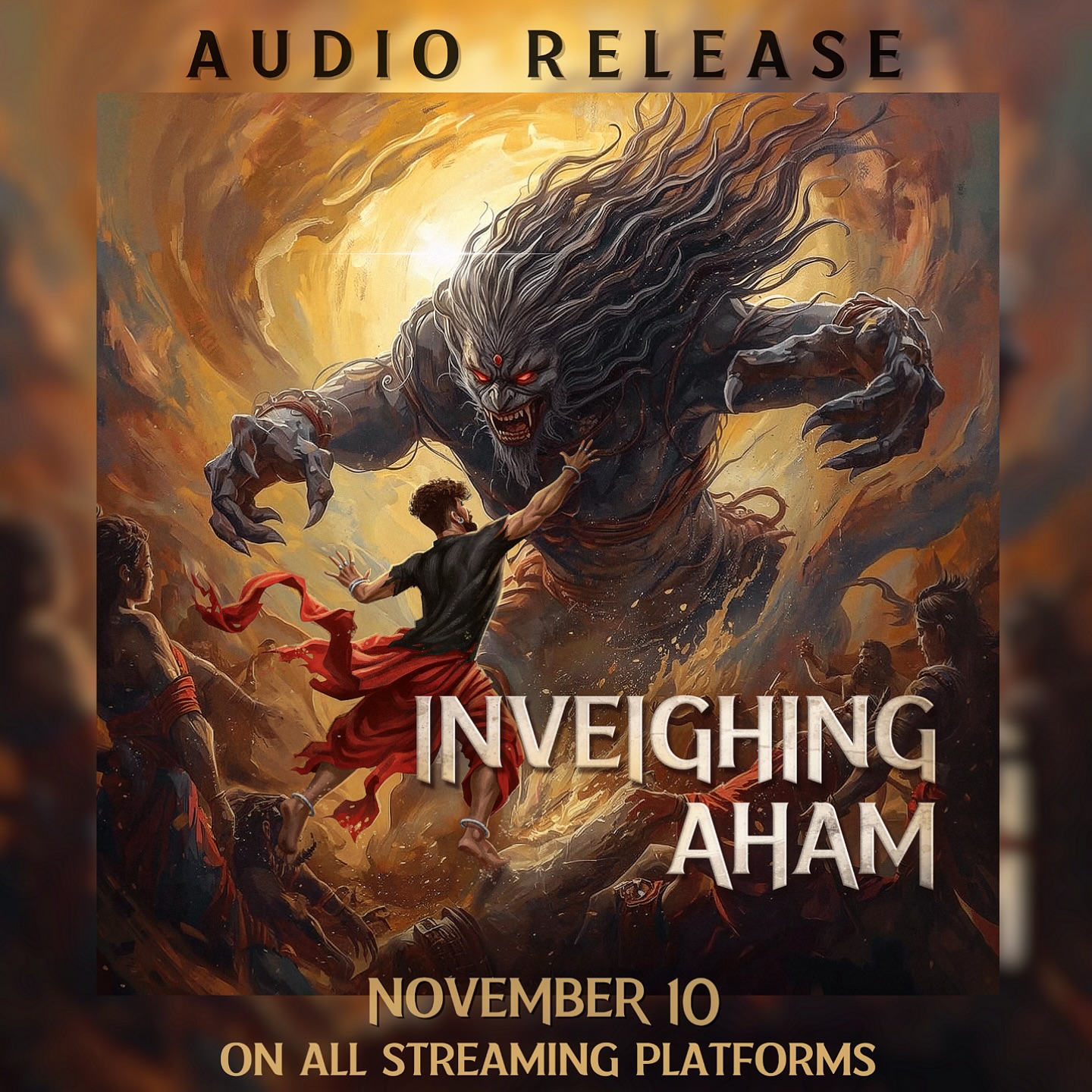 “Inveighing Aham” releasing on 10th November from my debut album K A L P A N A on all audio platforms !
Will be revealing the featured artists tomorrow!!
Artwork by @saptadipsart !
#song #new #ego #indian #percussion #progressive #rock #classical #album #independent #musician #solo