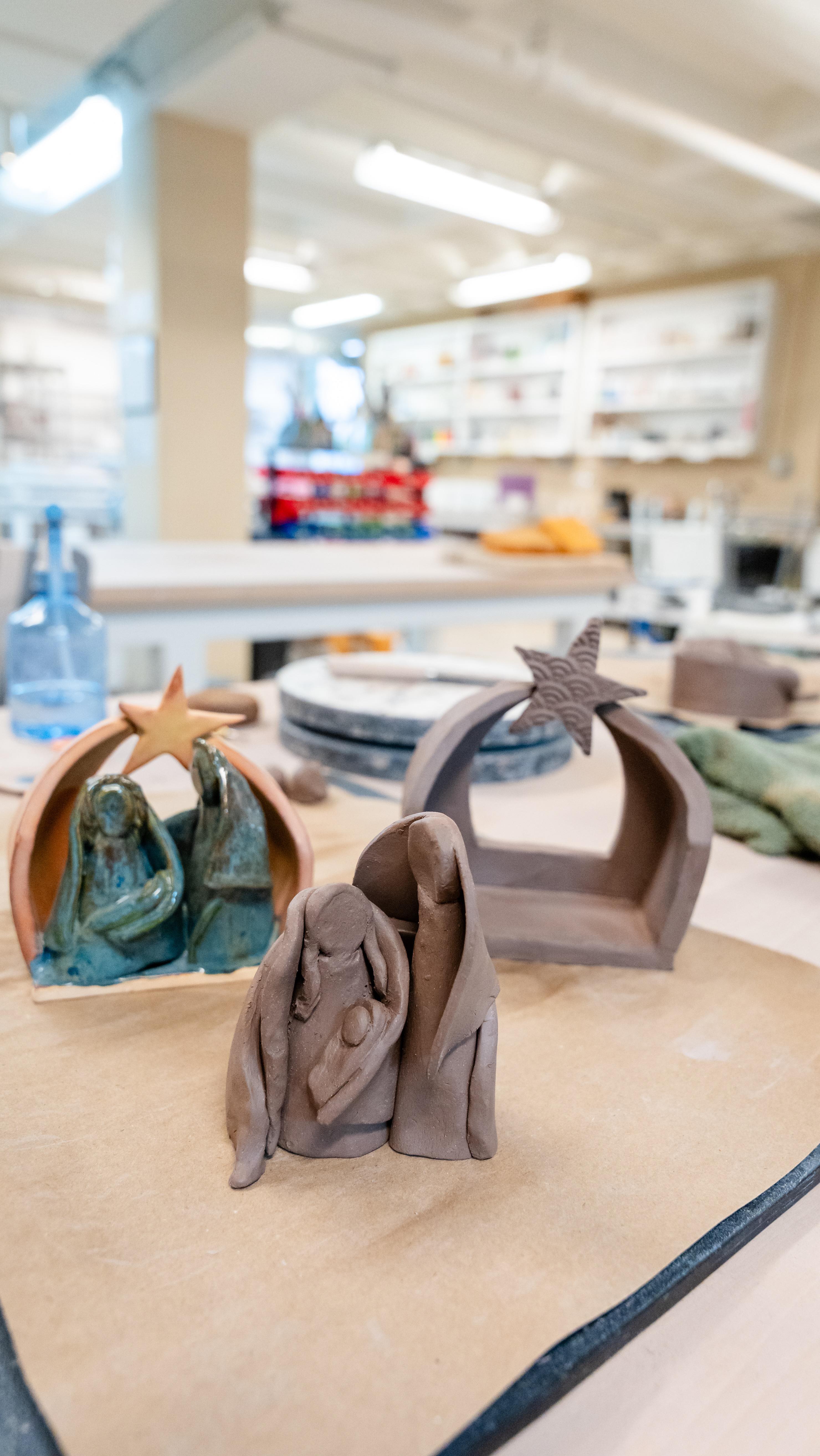 Stepped away from my camera for a bit to get my hands in the clay at Staunton Clayground’s Nativity Set Workshop.
Creating just for me—no deadlines, no edits—was the best kind of reset. Sometimes, the most productive thing you can do is make something simply because it brings you joy.
I highly recommend a workshop or class at @staunton_clayground for your own creative reset.
#OctoberGraceMedia #StauntonClayground #CreativeReset #StauntonVA #ClayWorkshop #NativitySet #CommunityArt #ShenandoahValleyCreatives #BrandPhotographer #VirginiaBrandPhotographer