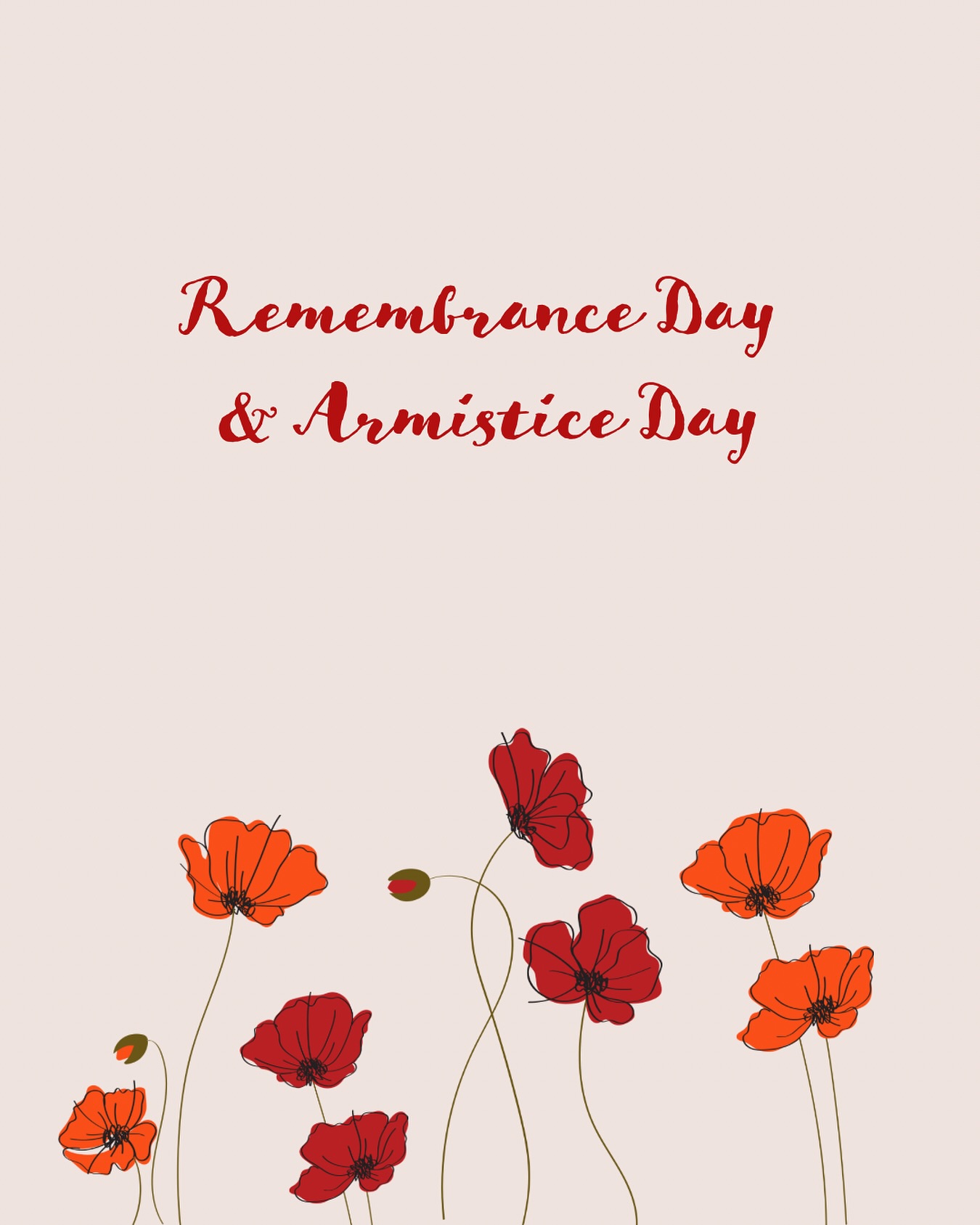 This morning, and again on Tuesday, we’ll pause service at 11am to observe two minutes of silence. Please join us in honouring the memory of those who have sacrificed for our freedom, both in our local community and around the world. We will remember them.