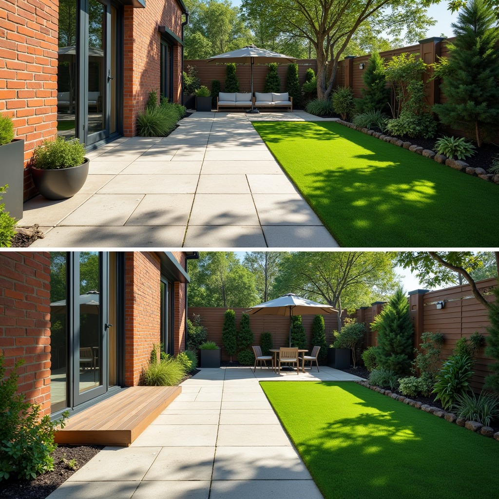 Swipe to see the transformation: a tired patch becomes a tailored outdoor room with premium decking, smart garden structures and low-maintenance artificial grass. Every material and layout choice was made for longevity, ease and curb appeal. Tell us which detail you’d add to your garden — pergola, seating or mood lighting? Link in bio 🌿✨🛠️🪴 #GardenDesign #OutdoorLiving #DBGProjects #BeforeAndAfter #GardenMakeover #Decking #ArtificialGrass #HomeImprovement #CurbAppeal