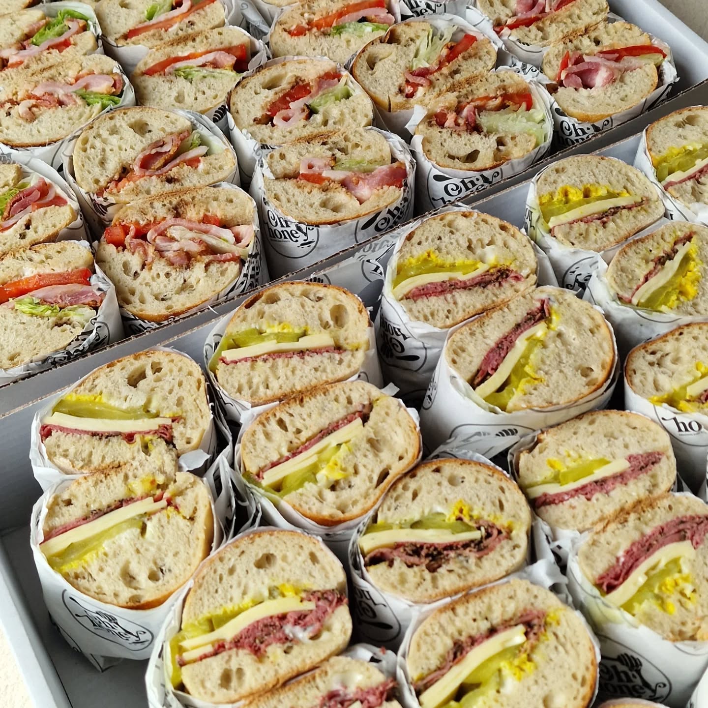 Some new and improved ciabatta rolls. Filled with our signature flavours. No more boring fillings. Think bold, fresh and full of flavour ✨️ check out the website for our filling options 🔗