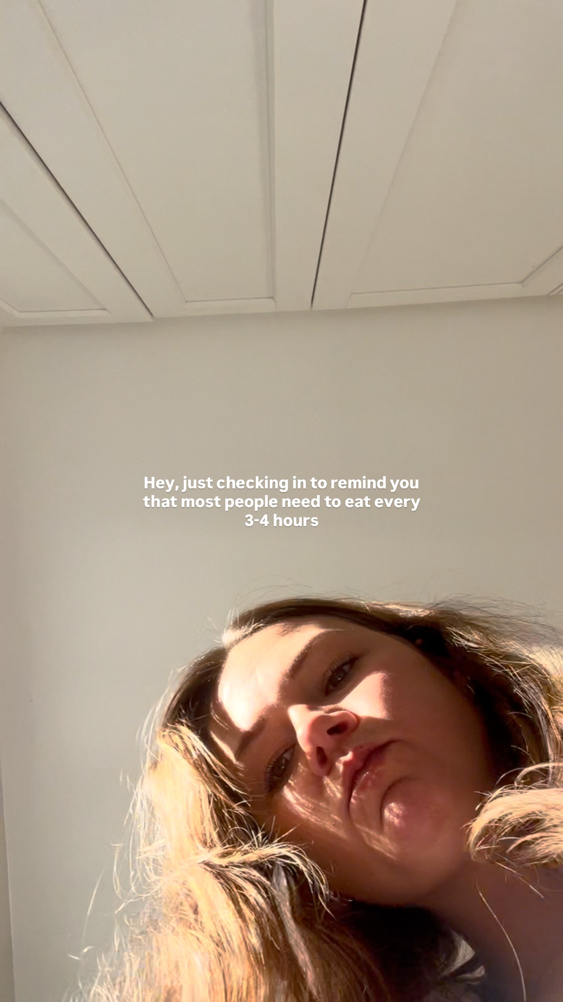 Incase you forgot - you probably need a snack in between lunch and dinner
K thanks love you💕
#intuitiveeating #dietitiansofinstagram #dietitian