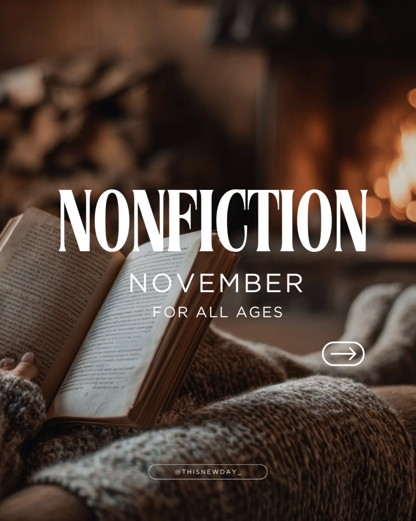 ✨ Do you have a favorite nonfiction book?
I was inspired by so many posts for nonfiction November so I had to create my own! My friend Ashley @hogfambooks was the first one I saw and it looked like so much fun! 🤗
There are so many amazing, incredible nonfiction books out there, iIt was actually hard to only choose a few! 😊
👋🏽 What nonfiction are you hoping to read this month?
.
.
.
#nonfiction #nonfictionnovember #christiannonfiction #christianliving #christianfamily #nonfictionbooks