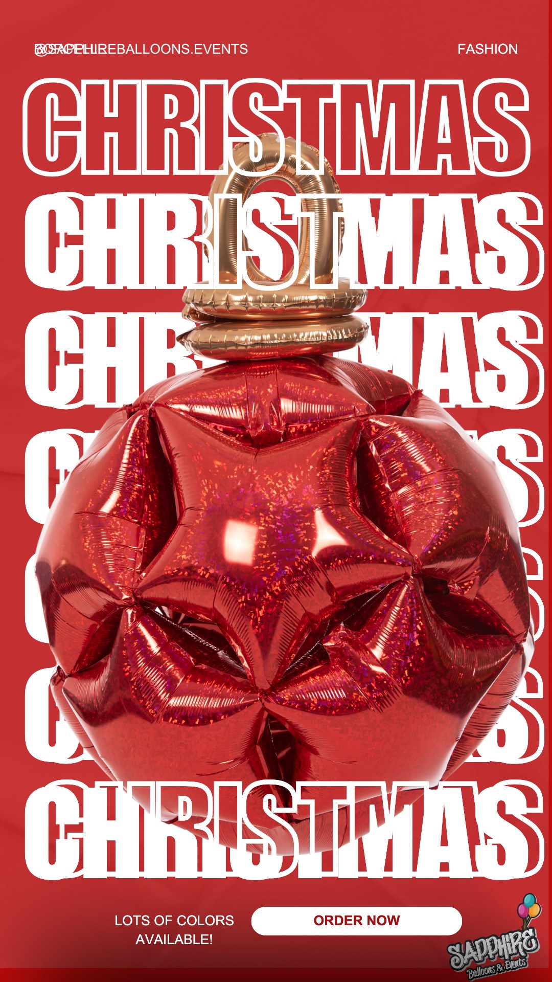 Our Holiday Calendar is filling up fast! Order these #BalloonOrnaments for a fun festive partyš need something else. Give us a call!