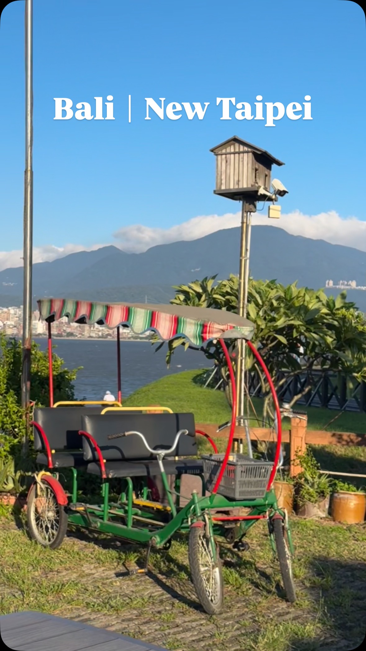 El clima ha estado perfecto estos días aquí en el norte de Taiwán ☀️ perfecto para estar “fuera” y disfrutar de la brisa y el mar. ❤️
#hummbly #taiwan #taipei #newtaipei #八里
