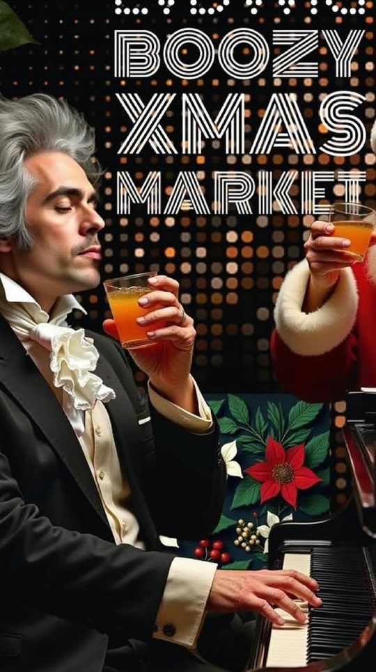 BOOZY XMAS MARKET @ LVDWIG 🎄🔥
Opening: Mittwoch, 19. November um 17:00 Uhr!
Wir servieren heiße Christmas Cocktails & Glühwein, die euch perfekt in Weihnachtsstimmung bringen. 🍸🫖❤️🔥
Danach geöffnet mittwochs & samstags von 17–22 Uhr:
Christmas Vibes zum Trinken & Genießen. 🤩🖤
Save the date, kommt vorbei & gönnt euch was Heißes.
Lasst uns die Vorweihnachtszeit richtig starten — LVDWIG style! 🎅🥂
#lvdwigbar #cocktailbar #cocktailbarvienna #barsvienna #viennadrinks #viennabars