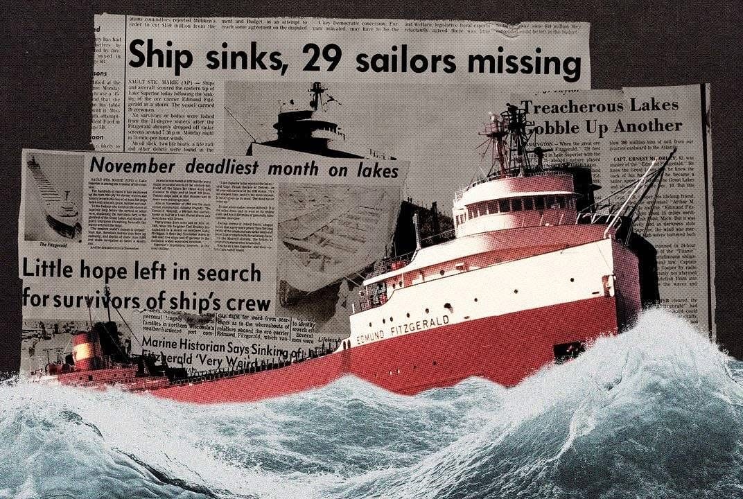 29 souls. 50 years. Today we remember the individuals who lost their lives to the power of Lake Superior on the S.S. Edmund Fitzgerald.