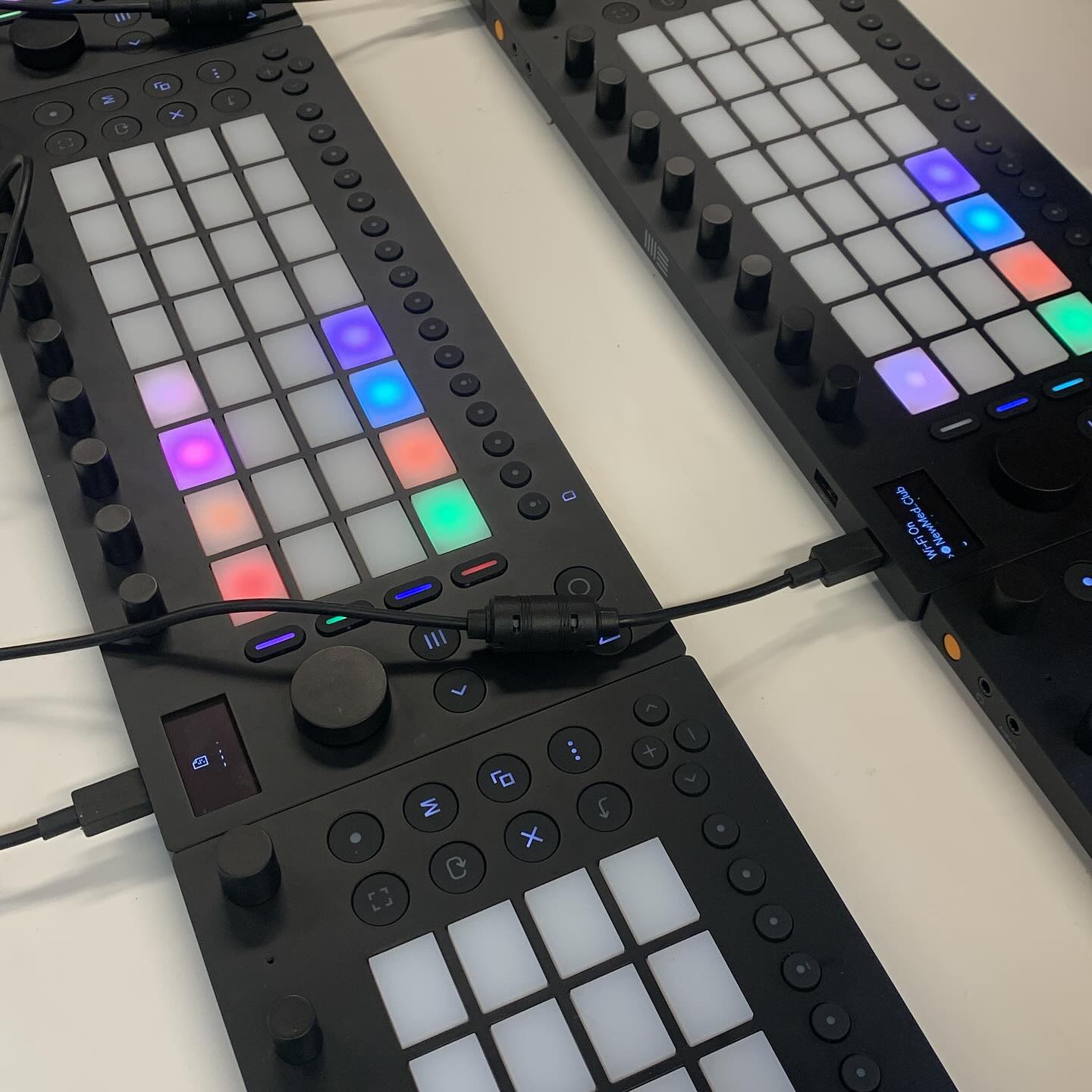 Getting ready for this Saturday’s Able User Group meet up borrowing brand new Moves from our friends @r10ems 🧡🧡🧡 RSVP a spot through the linktree in our bio to have a go !