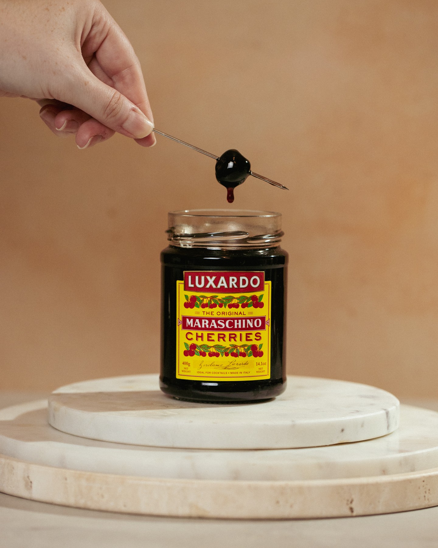 Sweet, rich, and unmistakably Luxardo 🍒✨ Elevate every cocktail, dessert, or moment with the original Luxardo Maraschino Cherries — a taste of Italian craftsmanship in every bite.