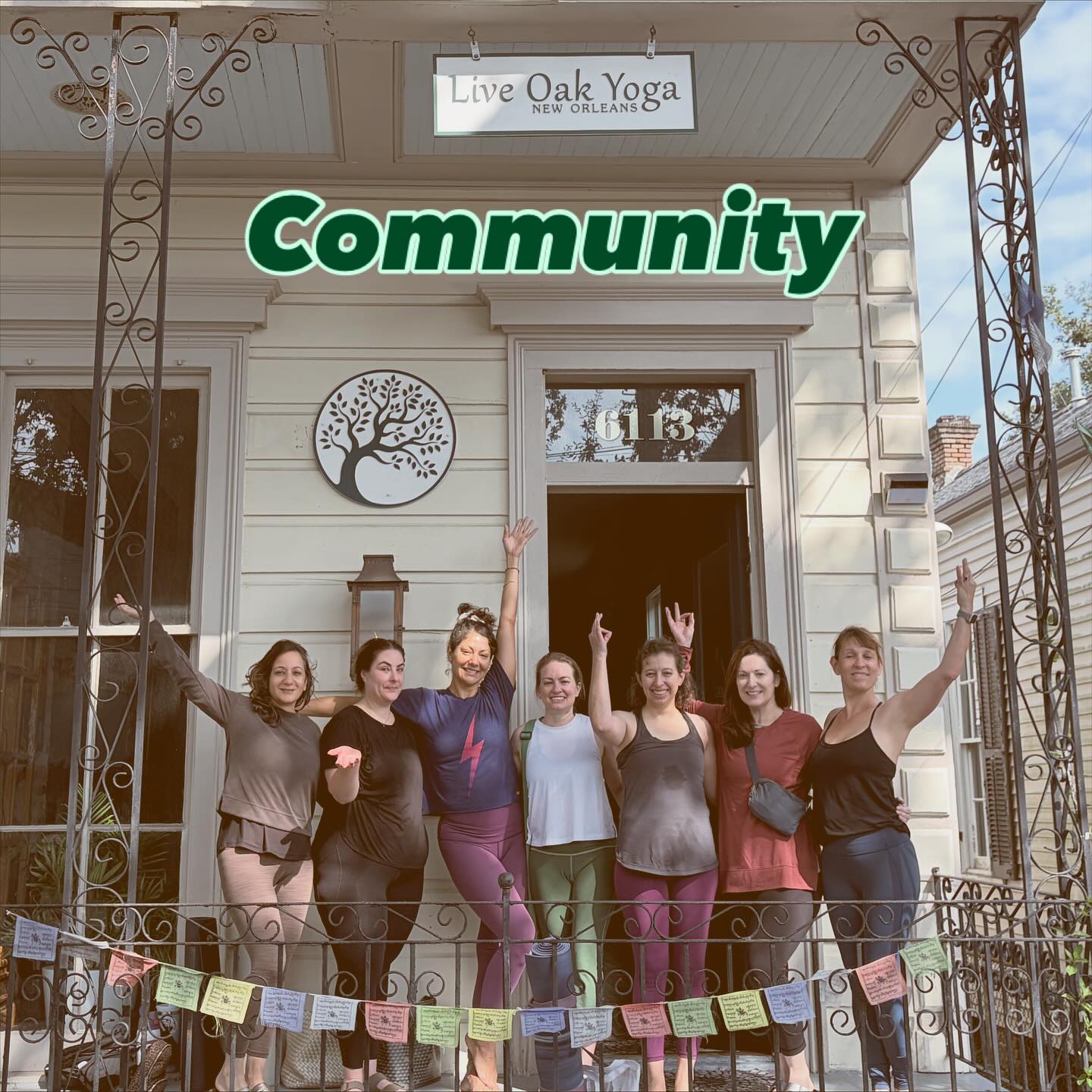 Community at Live Oak Yoga 🌿
Rebecca opened this space with the intention to bring people together through movement and mindfulness. Today, that vision continues to grow. @kariniyogini led
Sunday flow in a space where many of us have been practicing side by side for years. We began practicing together with @nathaliecroix at @shantiyogatrainingschool about a decade ago on magazine street. We have gone on trips on together, celebrated birthdays and have witnessed milestones in each others lives.
We’re a strong, caring, and supportive community—and there’s always room for more.
If you’re looking for connection, a healthy habit, or just a peaceful space to land, you’re always welcome here. 💛
#LiveOakYoga #YogaCommunity #NOLAYoga #GentlePowerFlow #FindYourFlow #MindfulMovement