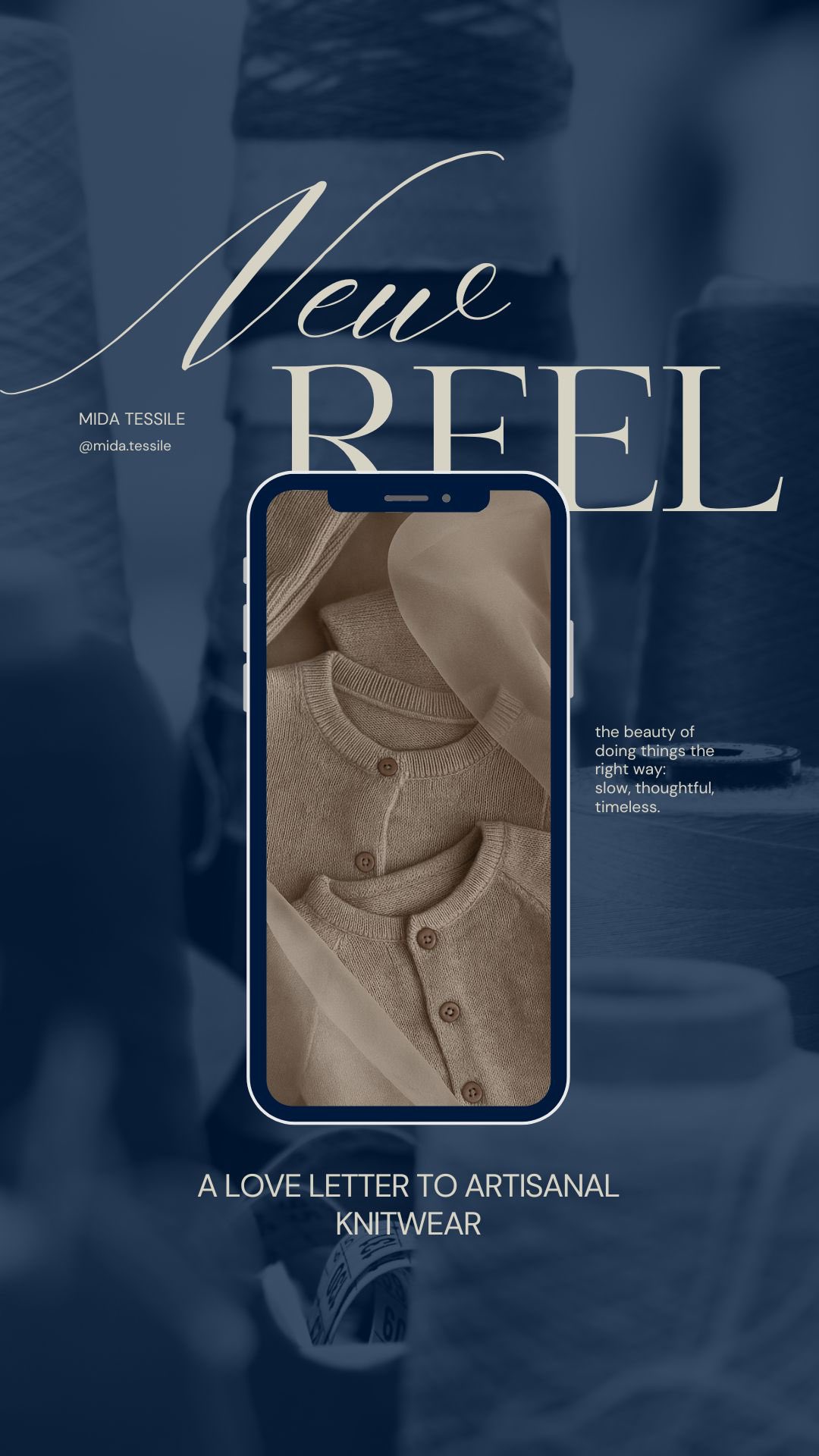 We’ll never get tired of this feeling.
The scent of the yarn, the rhythm of the needles, the human touch behind every stitch.
This is not just production, it’s tradition, patience, and soul.
Yes, we still do it the old way. And we wouldn’t have it any other way.
⠀
💘 Fall in love again and again… with the timeless beauty of artisanal Made in Italy knitwear.
#MadeInItaly #ArtisanalKnitwear #ItalianCraftsmanship #NoMOQ #PrivateLabelKnitwear #KnitwearFactory #KnitwearLove #LuxuryKnitwear #SlowFashion #BehindTheScenes #FallInLoveAgain #MidaTessile