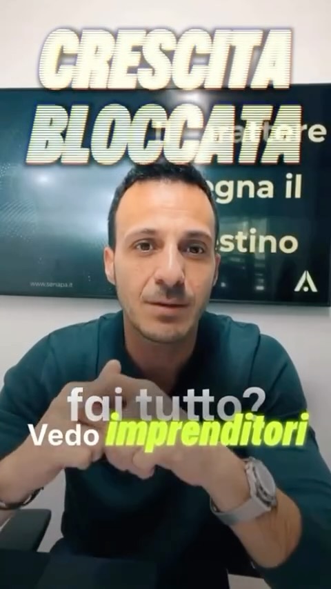 đŤ âPerchĂŠ non stai crescendo, anche se fai tutto?â
Non è mancanza di impegno.
Ă mancanza di direzione.
Puoi lavorare 12 ore al giorno, fare marketing e assumereâŚ
Ma se mancano le basi, i risultati non restano.
In Senapa partiamo da 4 pilastri:
đ° Finanza â per far respirare lâimpresa
đ Commerciale â per vendere in modo sostenibile
đŻ Marketing â per parlare alle persone giuste
đ Prodotto â per dare vero valore e far tornare i clienti
Non è teoria. à metodo. E funziona.
đ Scrivici â4 PILASTRIâ in DM e prenota la tua call gratuita.
Link in bio
#senapa #smartstrategy #businessplan #consulenzastrategica #piccoleimprese #pmiitaliane