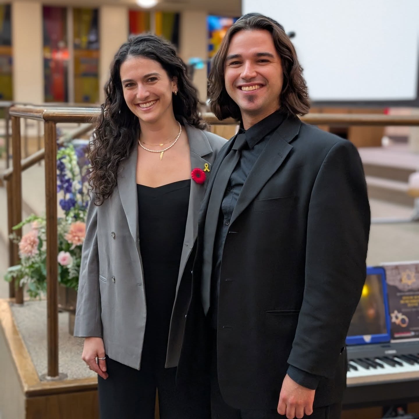 Had the honour of performing with the extremely talented @kissmy_art for @bethemethtoronto 's annual Holocaust Remembrance Event. ๐ต๐น
.
.
.
#livemusic @bethemethtoronto #eurovision #multilingual #holocaust #holocaustmemorial