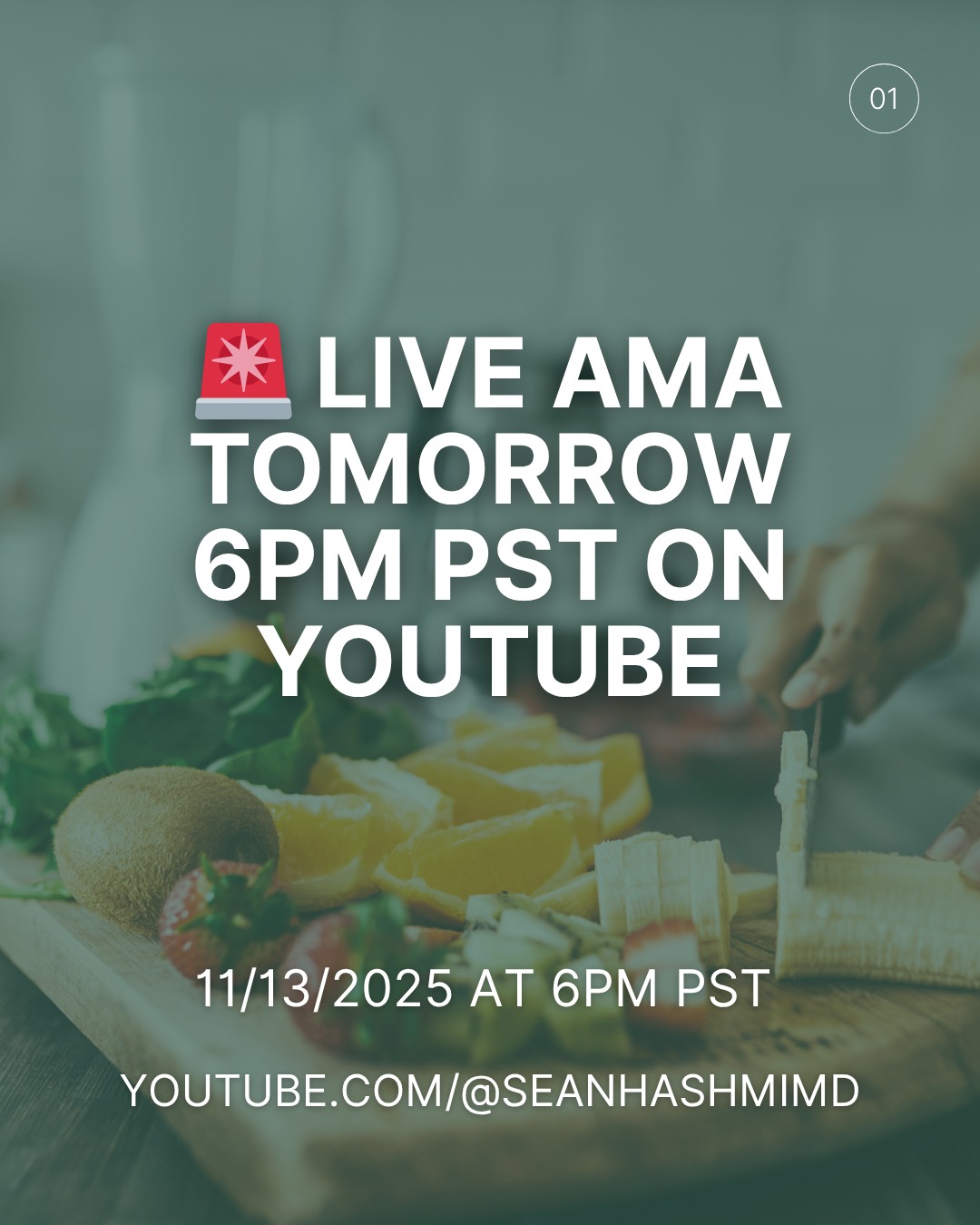🔴 LIVE SESSION TOMORROW — 6PM PST
A major research study reveals that when two kidney function tests don't match, your risk of kidney failure, heart disease, and mortality can increase threefold.
Tomorrow, I'm presenting the latest evidence reshaping our understanding of kidney and metabolic health in 2025.
Session agenda:
🧬 The two-test strategy detecting chronic kidney disease years before traditional screening
🔬 New cell discoveries and targeted treatments to prevent kidney scarring before it starts
🥑 Evidence-based analysis: ketogenic diets and kidney function—what the research actually shows
💊 How GLP-1s (Ozempic/Wegovy) and SGLT2 inhibitors (Jardiance/Farxiga) protect your kidneys, heart, and brain
🎯 Breakthrough precision treatments for IgA nephropathy, lupus nephritis, and rare kidney diseases
Followed by: Live Q&A—I'll address your questions in real-time.
📍 Tomorrow, 6PM Pacific
🔗 Join via youtube.com/@seanhashmimd
Submit your questions in the comments—I'll prioritize them during the session.
With gratitude for this community. See you tomorrow. 🙏
#Nephrology #KidneyHealth #MetabolicHealth #EvidenceBasedMedicine #CKD #ChronicKidneyDisease #MedicalEducation #ClinicalNephrology #PrecisionMedicine #PreventiveMedicine #SELFPrinciple #LiveAMA #DrSeanHashmi