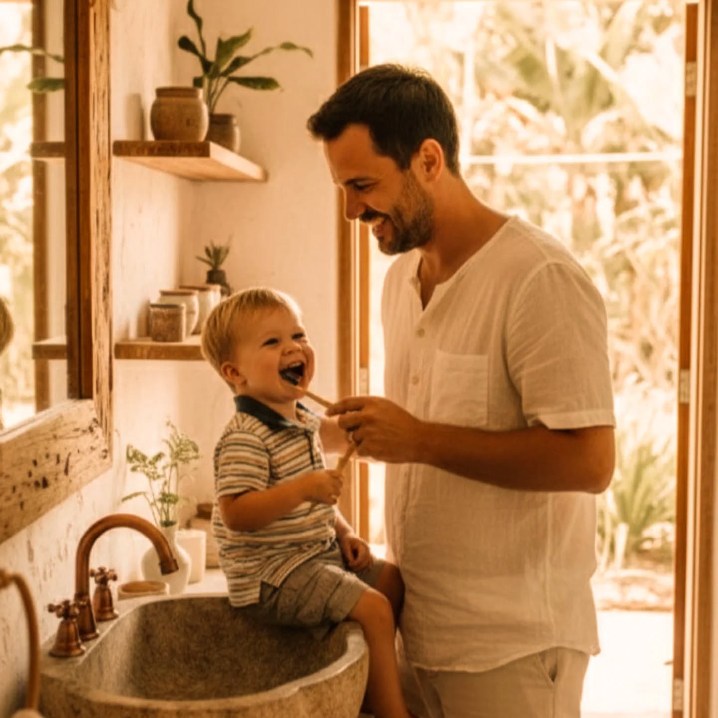 Nem sempre a felicidade está nas grandes mudanças.
Às vezes, ela mora nos gestos pequenos, como começar o dia com calma, tomar um café devagar, escovar os dentes com uma escova de bambu e lembrar que o cuidado também pode ser natural. 🌿🪥
São essas escolhas simples que transformam a rotina em propósito.
Cuidar do planeta começa no espelho, no primeiro sorriso do dia, no gesto consciente que parece pequeno, mas ecoa longe. 💚
Comece a semana leve, com alma limpa e intenções boas.