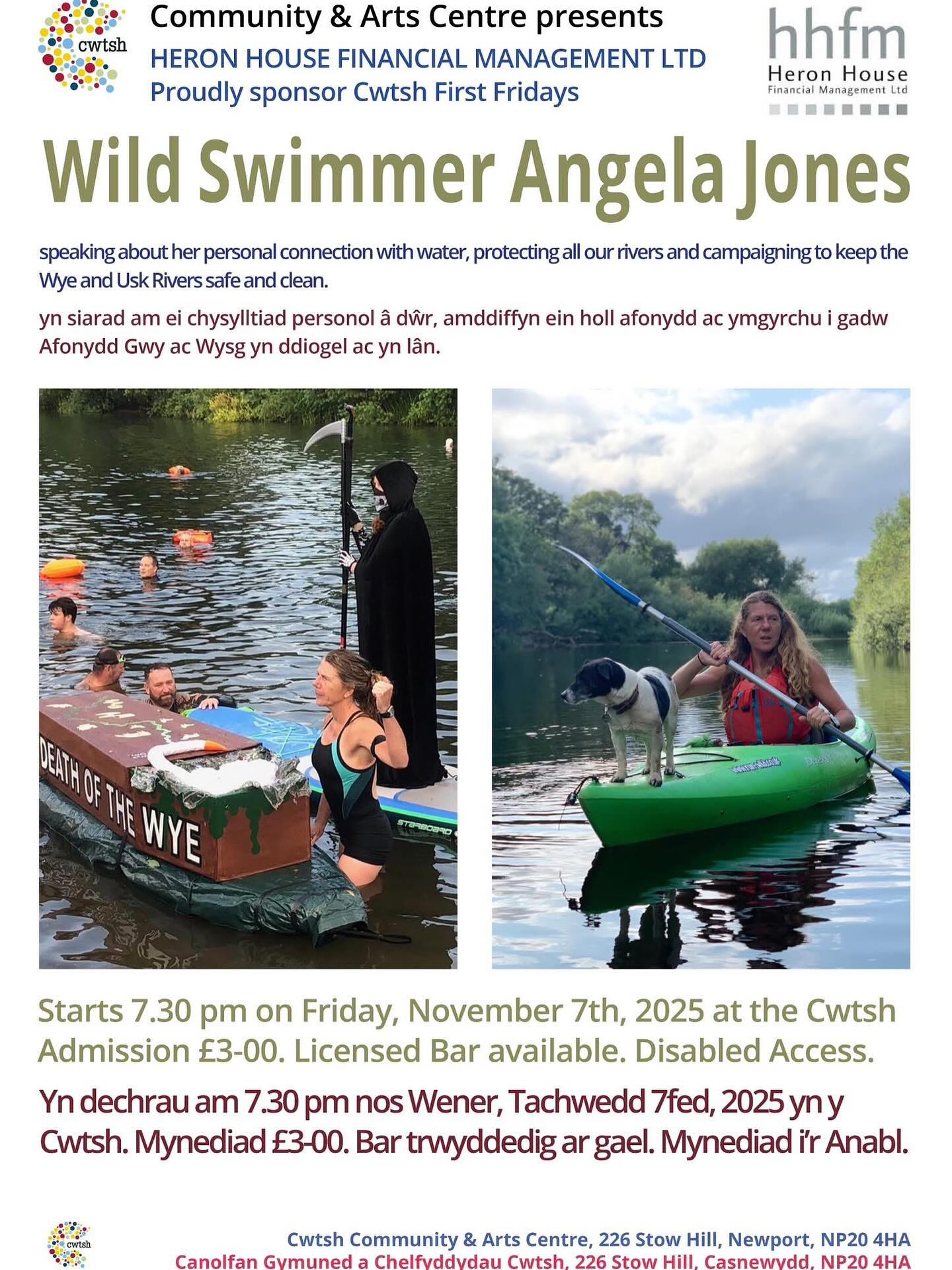 🌊 Tonight, I’ll be giving a talk on my connection with our rivers — the Wye, the Usk, and all the waterways that flow through our lives.
These rivers have shaped our landscapes, inspired our stories, and sustained our communities. It’s time we return that care — to protect, restore, and respect these precious natural resources. 💧💙
#ProtectOurRivers #RiverVoices #SaveTheWye #SaveTheUsk #WaterIsLife #RiverGuardian #LoveOurRivers #NatureConnection #CleanRivers #FlowWithNature #ForTheLoveOfRivers
#WildRivers
#KeepRiversClean
#ProtectWhatYouLove
#NatureSteward
#OurWaterOurFuture
#EcoCommunity
#RiversOfLife
#StandForNature
#HealthyWaterways
#RestoreOurEarth