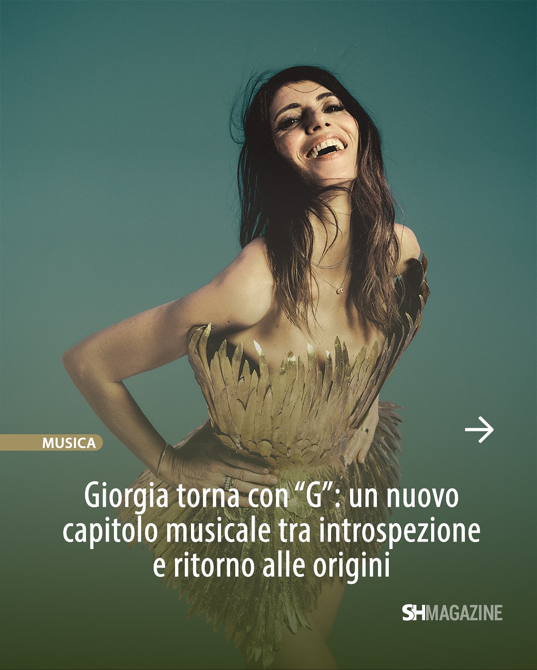 🎶 Dopo un anno di successi, Giorgia torna con “G”, il nuovo album di inediti che segna un nuovo capitolo della sua carriera. A quasi tre anni dal precedente progetto, l’artista sceglie di raccontarsi attraverso dodici brani che riflettono la sua evoluzione personale e la voglia di ripartire da sé stessa. 🎥 Anticipato dal singolo “Golpe”, prodotto da Dardust e girato in un videoclip dal forte impatto visivo firmato da Emanuel Lo, “G” si chiude con una sorprendente collaborazione con Blanco: “La cura per me (feat. Blanco)” unisce due generazioni in un dialogo musicale inedito. Intanto, dopo il trionfo del tour “Come Saprei Live 2025”, Giorgia è pronta a tornare sui palchi con il “Palasport Live”, una nuova tournée che toccherà le principali città italiane. 🎤 Scopri tutti i dettagli su SHmag.it 🌐 🎶 Dopo un anno di successi, Giorgia torna con “G”, il nuovo album di inediti che segna un nuovo capitolo della sua carriera. A quasi tre anni dal precedente progetto, l’artista sceglie di raccontarsi attraverso dodici brani che riflettono la sua evoluzione personale e la voglia di ripartire da sé stessa. 🎥 Anticipato dal singolo “Golpe”, prodotto da Dardust e girato in un videoclip dal forte impatto visivo firmato da Emanuel Lo, “G” si chiude con una sorprendente collaborazione con Blanco: “La cura per me (feat. Blanco)” unisce due generazioni in un dialogo musicale inedito. Intanto, dopo il trionfo del tour “Come Saprei Live 2025”, Giorgia è pronta a tornare sui palchi con il “Palasport Live”, una nuova tournée che toccherà le principali città italiane. 🎤 Scopri tutti i dettagli su SHmag.it 🌐