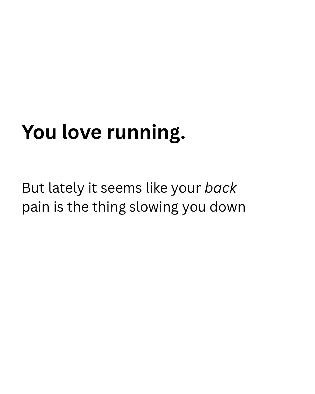 đââïž âYour back pain isnât actually coming from your back.â
Most runners think their back is the problemâŠ
But more often than not your back is just doing too much for everything else that isnât pulling its weight.
đ„ Tight hips.
đ„ Weak glutes.
đ„ Stiff ankles.
When those areas stop working the way they should, your back takes over.
And thatâs when pain shows up mile after mile.
The solution isnât another stretch or adjustment, itâs finding the root cause behind why your back keeps getting angry in the first place.
Thatâs what we do here at TMM.
We help runners move better, train smarter, and stay pain-free for the long run.
âž»
đ Follow @mvmtmatrix for more tips on fixing the real reason your back hurts so you can run strong, not sore.
đ Save this post if youâre a runner whoâs tired of chasing short-term fixes.
#runnerslife #backpain #injuryprevention #hipmobility #portstlucie #floridarunning