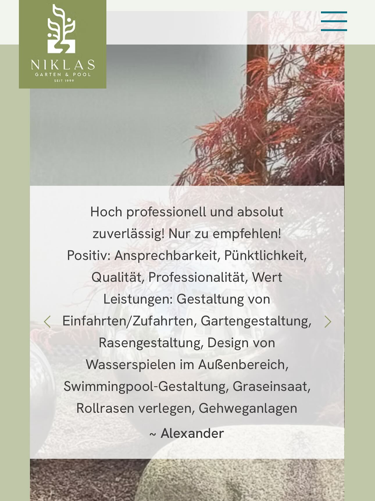 ⭐️⭐️⭐️⭐️⭐️
❤️lichen Dank euch für eure wertschätzenden Bewertungen auf Google!
Wir alle lieben es, euch die schönsten Garten- und Poolanlagen zu zaubern oder auch eine wunderschöne bioklimatische Pergola, Screens oder eine Schwimmbadabdeckung in eurem Zuhause zu installieren.
Das Funkeln vor Freude und die Begeisterung in euren Augen zu sehen ist unfassbar schön! 🥰🥰🥰
Eine TOP Bewertung ehrt uns natürlich umso mehr! 😍
Gerne könnt ihr euch auf unserer neuen Homepage mal umsehen, da findet ihr die Bewertungen auch noch mal.
Den Link findet ihr in der Bio.
Die @zuendstoff.marketingagentur hat uns hier richtig gut unterstützt und alles so umgesetzt wie es uns gefällt!. Die sind wirklich super!! 😍
Wie gefällt euch unsere neue Homepage?
Wenn ihr Fragen zum Poolbau oder den Pergolas etc. habt, schreibt uns gerne per DM.
Wir freun uns!
#fünfsterne #topbewertung #lovemyjob #bestesteamderwelt❤️ #familybusiness #familybusinesses #poolbau #swimmingpools #pergola #outdoorliving #neumarktoberpfalz #altdorfbeinürnberg #nürnbergerland #nürnberg