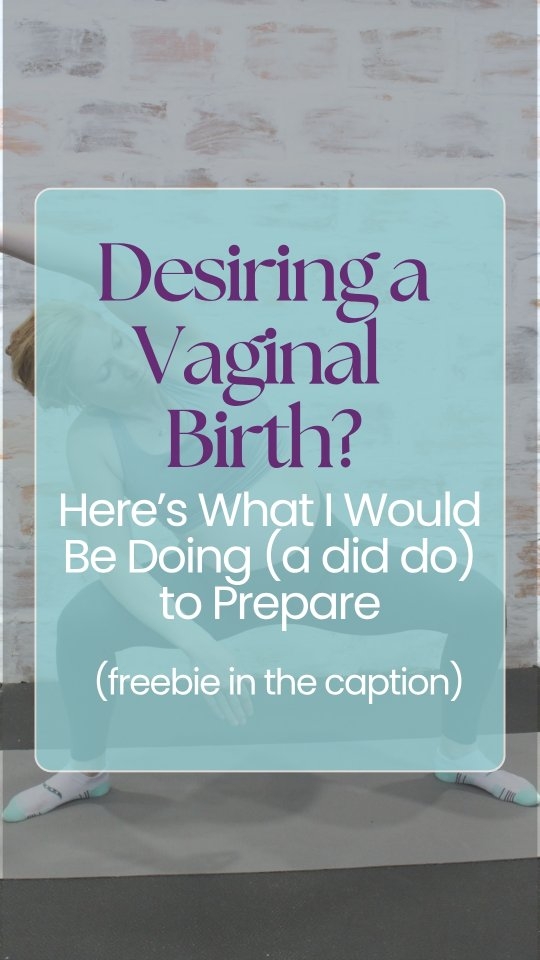 Ready for some bonus tips 👀
The #1 thing you need to understand about birth is that your body needs to open up to birth your baby.
This means that your pelvic floor needs to be able to lengthen and open up. You can even think about it as in letting go.
A pelvic floor that is able to do this is a pelvic floor more favorable for a vaginal birth with a decreased chance of severe tearing.
❌️ Unfortunately, you're not being told this by your doctor and probably doing kegals that the pregnancy apps are telling you to do.
✅️ Instead, I want you to work on breathing down to your pelvic floor - imagine breathing out your butthole. As you do this, I want you to imagine you're blowing bubbles out a straw or an arcade claw is opening up.
On exhale, I want you to do nothing.
When you work on this 👆 you're working on your pelvic floor's ability to stretch and yield. You're getting it to let go and bulge.
Couple that with mobilities, that focus on opening up the 3 openings of your pelvis (yes there are 3) and that is where the magic ✨️ happens
And the cool part is, you really can't mess this up and you don't need a lot of time.
10-15min sessions with 5-6 mobilities go a LONG WAY in helping you put the training miles in to prepare for birth.
Let me help you prepare for your upcoming birth by commenting BIRTH PREP for my labor prep freebie which includes 6 mobilities sessions and lots of good birth education.
Be Resilient Mama!
#birthprep #laboranddelivery #laborprep #birthpreperation #preppingforbaby #vaginalbirth #vaginaldelivery #3rdtrimesterworkout #3rdtrimester #exectingmom #prenatalfitness #prenatalfitnesstips #bump #laborandbirth #birthcanal #pelvicfloordowntraining #pelvis #ppacocoach #pregnancyandpostpartum #resilientmamafitness