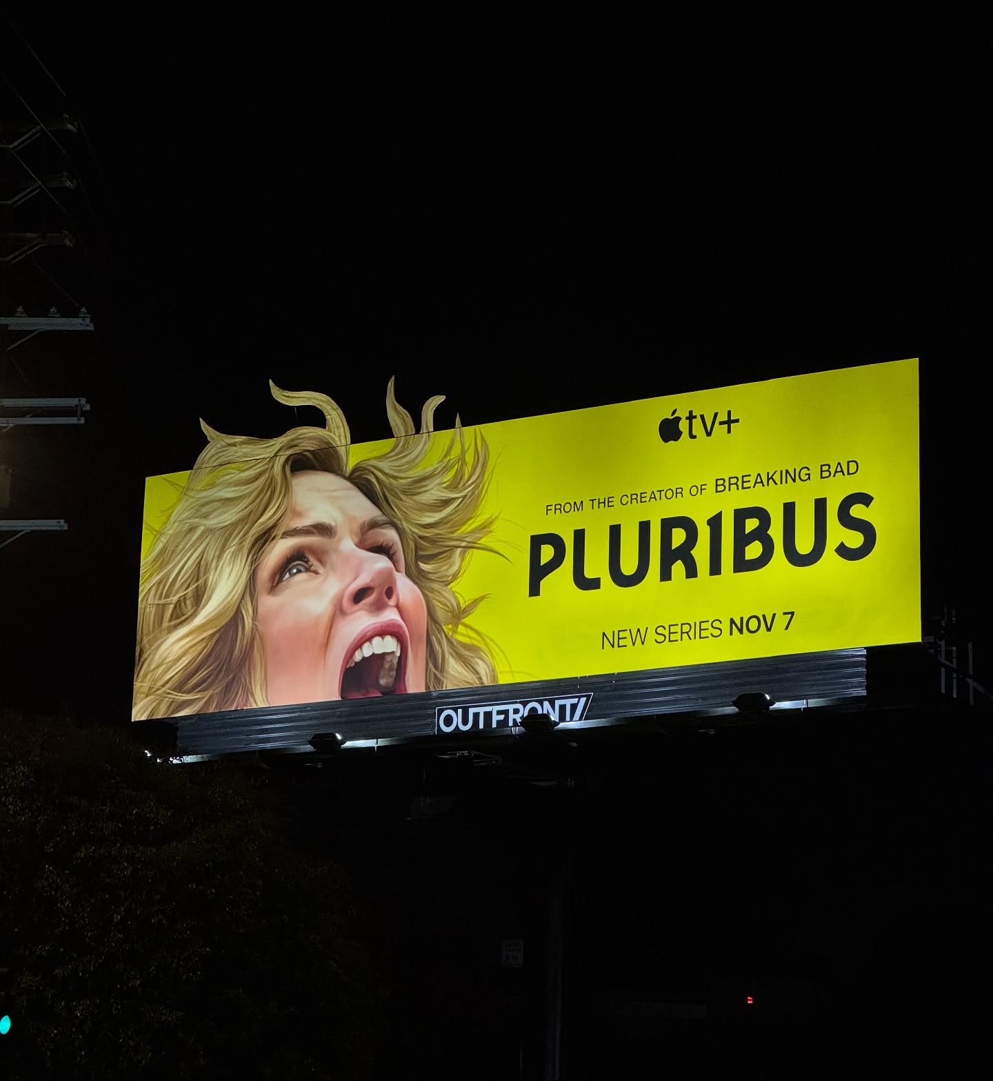 “Wait, we got BILLBOARD money?!?”
#Pluribus, the show that I’ve been keeping quiet about for just over two years now is FINALLY out! I can finally say that during the season finale, they…
What? You really thought I was gonna spoil this amazing show in a celebratory Instagram post?
‼️RESPECT THE NDA!!!‼️
This production was NOT a cake walk, but I fully believe it was entirely worth it in the end, and I will happily do it all again... Cake or no cake. I learned SO much during the year and few months that I worked on this production. Being given a chance to work on a big budget Vince Gilligan production, starring the incredible (both on screen and off screen) Rhea Seehorn with a super talented art department? What an experience.
Every time that a new script draft came in I always got excited to not only dive deeper into this world, but to see how some of the genuinely best artists, set decorators, construction, and props people in the whole world could come together to achieve Vince’s singular vision, and how I could help out wherever I could… I can’t stress how much incredible work is in store from the “Wycaro Art Pirates” (and the whole crew) this season!
If I share anything more I’d probably get in trouble, so I’m just gonna leave this post with “Yes, Carol’s cul-de-sac is real and it is amazing. No, you can’t visit it. Ever. Google Earth it or something.”
And lastly: you ain’t seen nothing yet.
Descriptions:
• LA Billboard.
• I’m in the credits!
• 100% on Rotten Tomatoes. (All of the reviews have been overwhelmingly positive.)
• Vince Gilligan’s message before a premiere screening. Thanks Vince/Sony/Apple.
• One of many legendary inspirational Vince Gilligan quotes.
• Relevant Futurama title card gag: “Hive Mind Says Relax.”