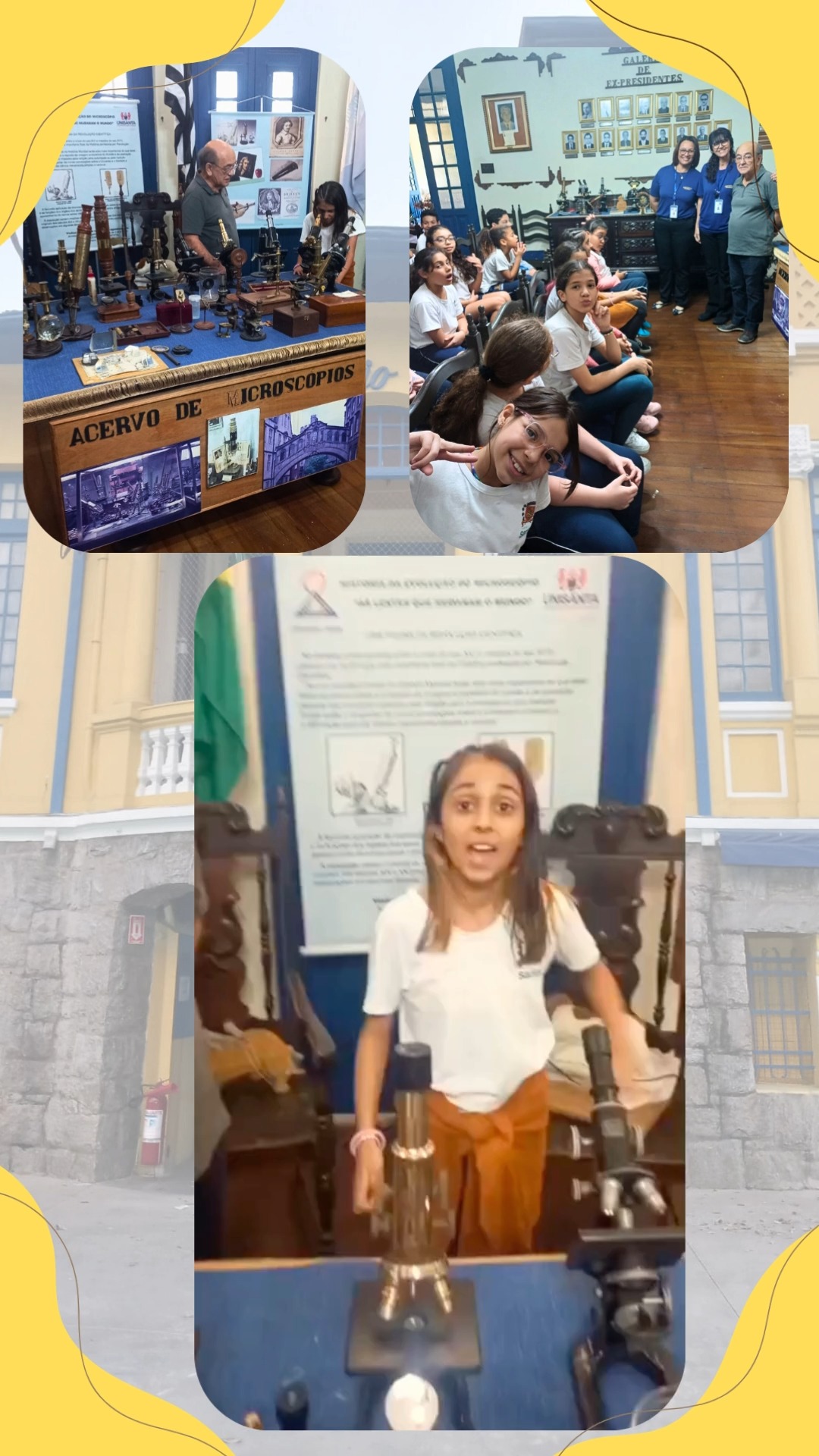 Hoje tivemos uma experiência incrível no Educandário Santista! 🔬✨
O Sr. Toninho, nosso dedicado diretor de atuação, conduziu uma aula fascinante sobre o microscópio, despertando a curiosidade e o encantamento das crianças pelo mundo microscópico.
Os alunos puderam observar detalhes que normalmente passam despercebidos e aprenderam, na prática, como a ciência nos ajuda a entender o que está ao nosso redor. Foi um momento de descobertas, perguntas e muita interação!
Agradecemos ao Sr. Toninho por compartilhar seu conhecimento de forma tão inspiradora, mostrando que aprender pode ser divertido, emocionante e cheio de descobertas. 🌟
#educaçãocomamor #aprenderbrincando #cienciaparatodos #educandariosantista