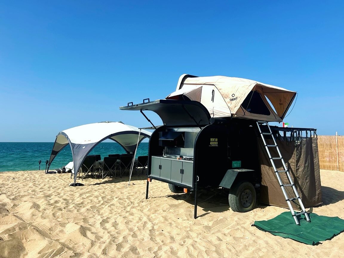 Sun, sand and the freedom to roam. That’s what CAMPR is all about!
Our fully‑equipped trailers and tents turn any coastline into a luxurious home away from home. You simply show up and we take care of the rest 🌊🏕️
#renturadventr #campruae #beachcamping #glampinguae #desertlife #outdoorvibes