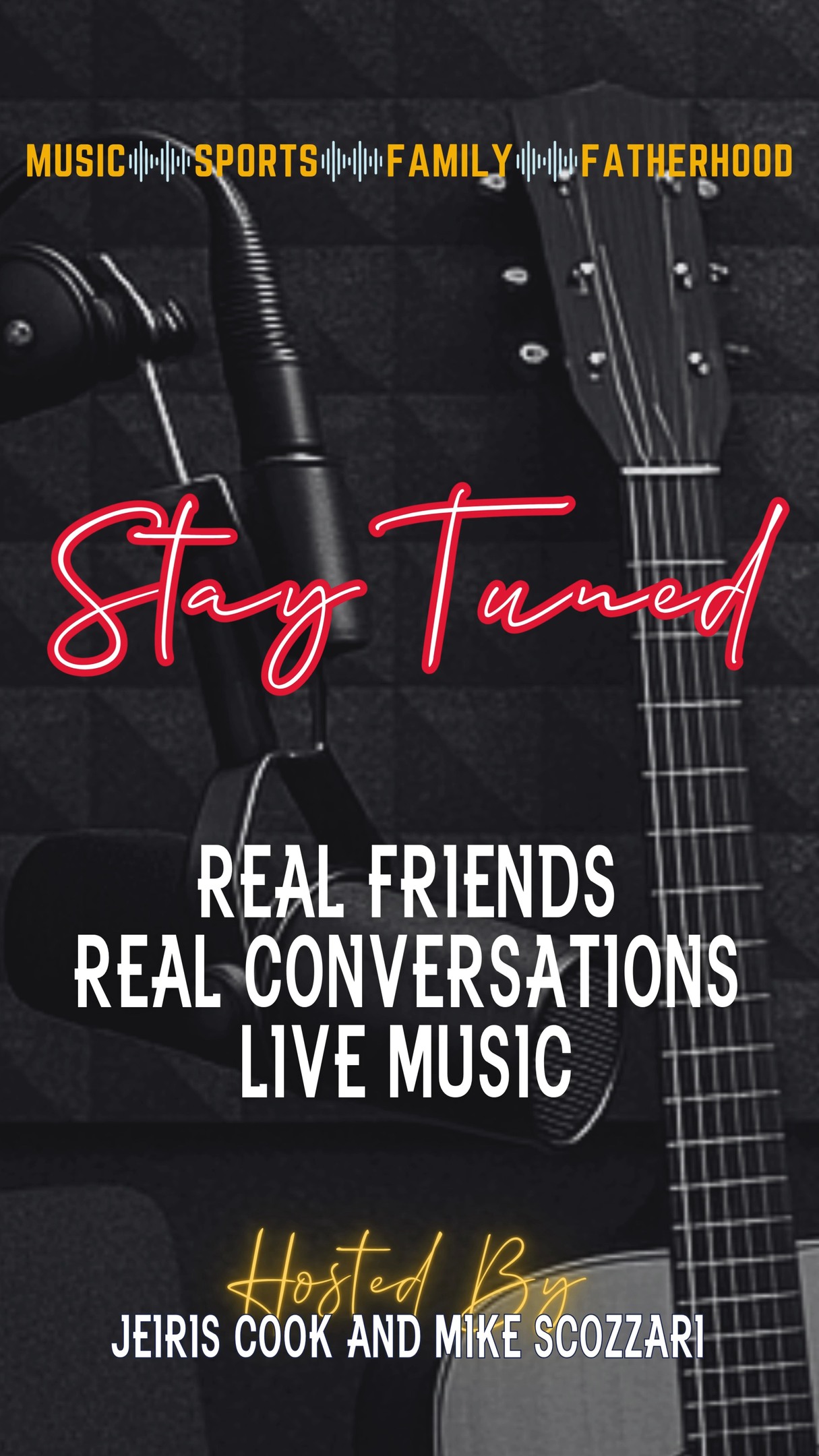 We’re proud to sponsor @thestaytunedpodcast — hosted by @jeiriscookmusic and @michael.scozzari, where real stories, music, and conversation come together every week.
Check out the latest episode, “Leaving the Corporate World (Part 2), featuring an acoustic performance of #ComeTogether by #TheBeatles.
🎧 Listen on Apple Podcasts, Spotify, and all major platforms
📸 Follow for bonus content and updates: @thestaytunedpodcast
💌 staytunedpodcast2025@gmail.com
🛍️ Grab official merch at falcondesignstudios.com/staytuned
#FalconDesignStudios #TheStayTunedPodcast #PodcastSponsor #CreativePartnership #ComeTogether #SupportCreators #StayTunedMerch