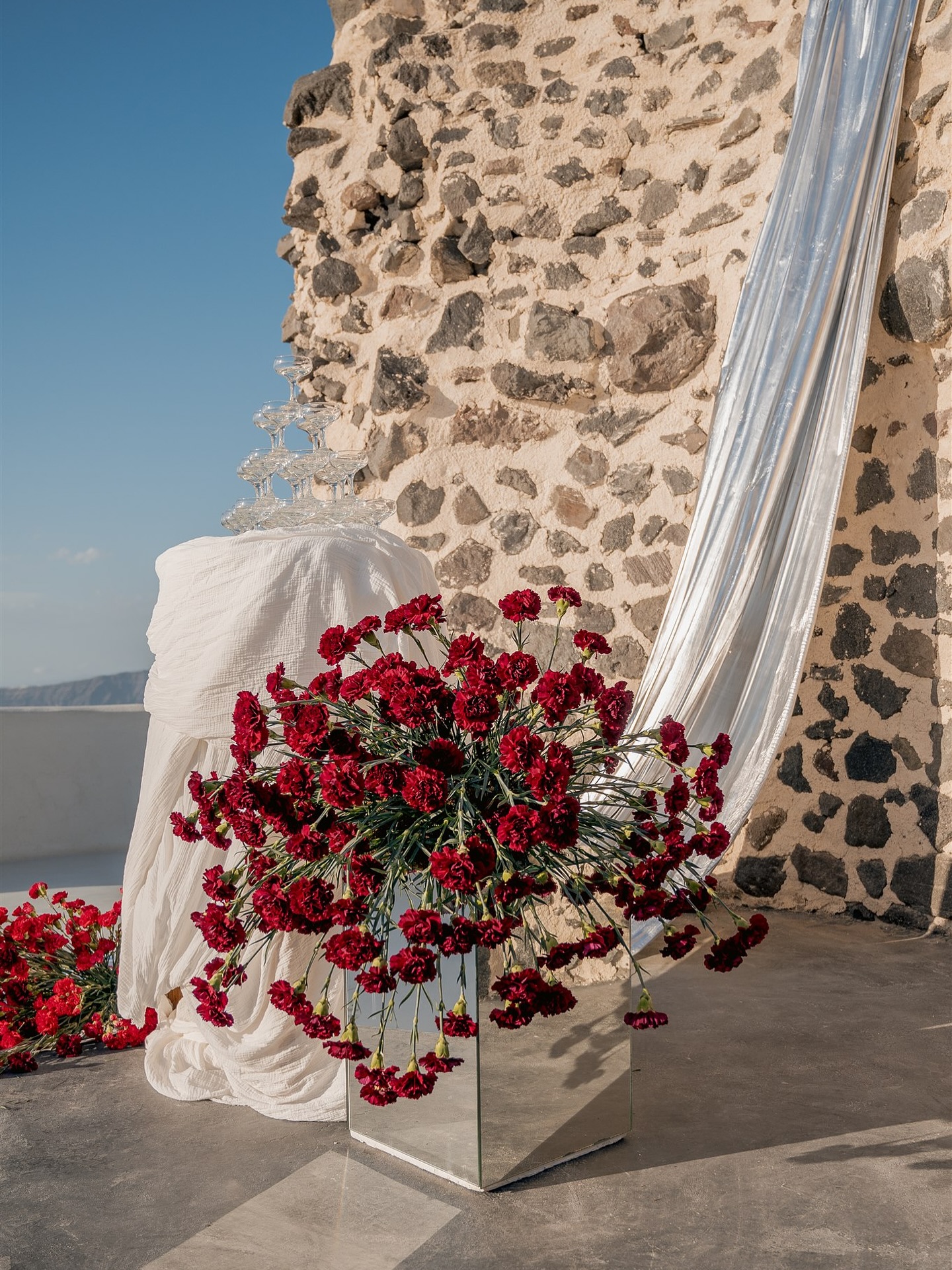 Boldly & Beautifully🌹
Photography & Cinematography: @sollisstudio
Planning and Design: @augustinbloom
Venue: @elvientosantorini
Florals: @shadesofflowers.santorini
Tabletop & furniture: @maisontrilogie
Stationary: @juneandopal
Cake: @petranart_santornini
Accessories : @blairnadeaubridal
MU: @makeup.santorini.renia
——————
#LuxuryDestinationWedding #FineArtWeddingPhotography #EuropeanWeddingPhotographer #LuxuryWeddingPlanner #ExoticWeddingDestinations #DestinationWeddingPhotographer #TimelessWeddingMoments #EditorialWeddingPhotography #RomanticWeddings #TheArtOfWeddings #LuxuryBride #WeddingInspirationDaily #CuratedWeddings #OldWorldRomance #ModernLoveStories #CinematicWeddings #DestinationWeddingDream #WanderlustWedding #ElegantWeddingAesthetic #LuxuryWeddingExperience