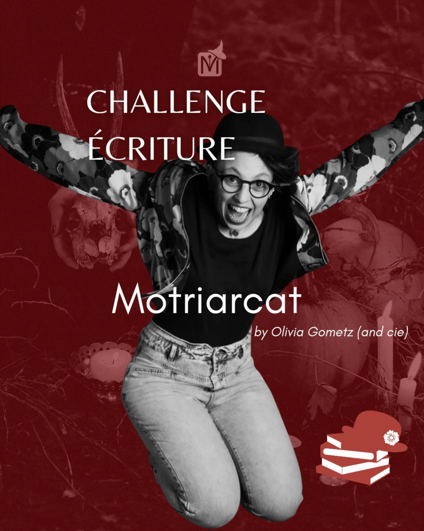 Le challenge d'écriture Motriarcat par @oliviagometz et sa super team !
J'ai pour Matriarche chef de coven la merveilleuse @mariefabre_autrice et plein de soeurcières auteurices au top :
@alice_van_lierde @ludmilataillanter_autrice @cindelfecriture @floesn_auteur @manongobert.autrice @imogen.ex @elisa.boudeau @lolabrunet_autrice @victoires_dreamworlds 🫶
merci pour l'ambiance et le booste que vous m'offrez !
#booksta #Motriarcat #challengeecriture #tisto #réécriture