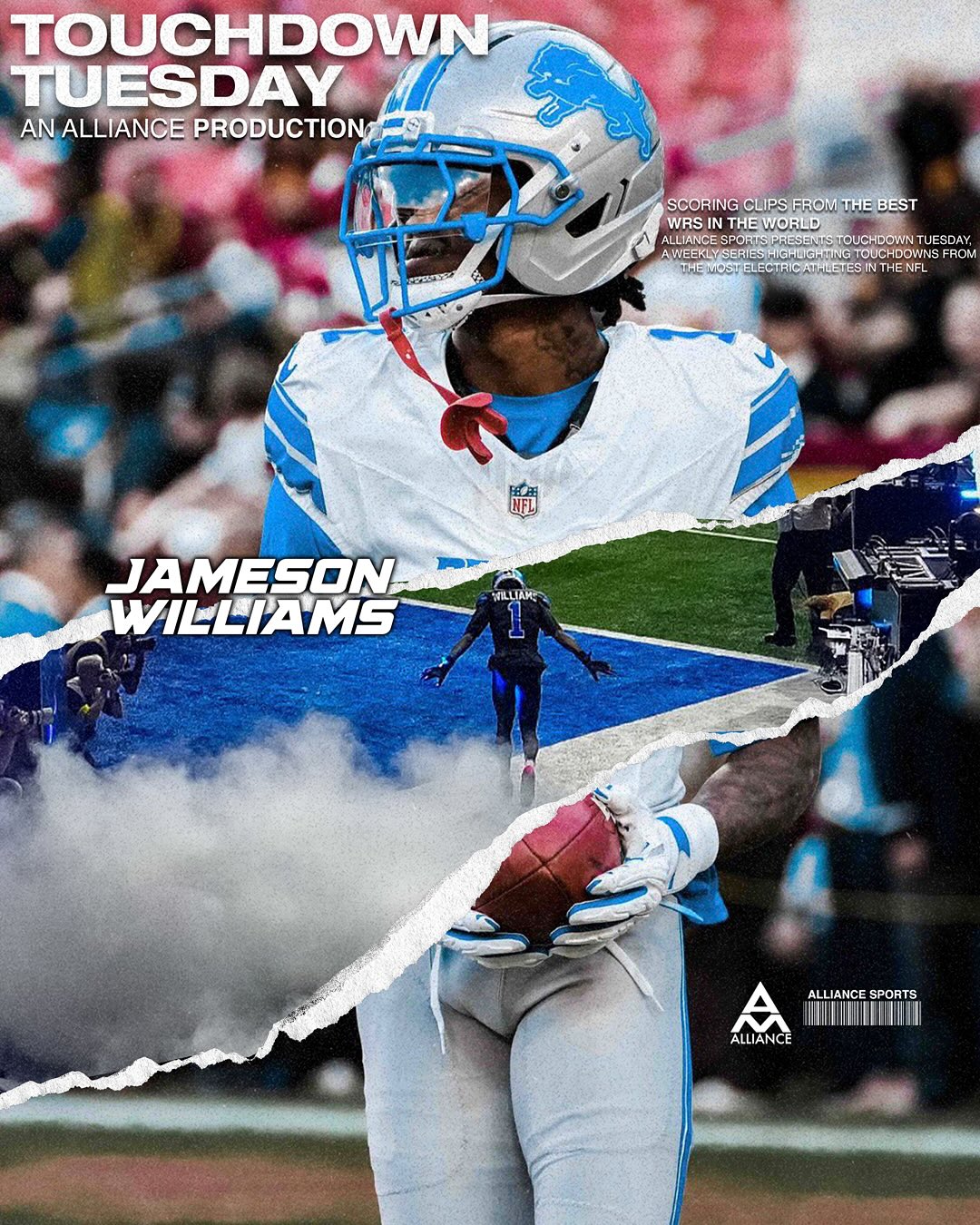 @bigsgjamo making a #touchdowntuesday appearance in back to back weeks 🥷🏽