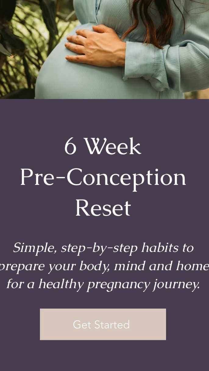 JUST LAUNCHED🫶🎉💜
6 Week PRECONCEPTION RESET!!!
Link in bio👆
#ttc #preconceptioncare #naturalfertility #infertility #holistichealth #fertility #preconception