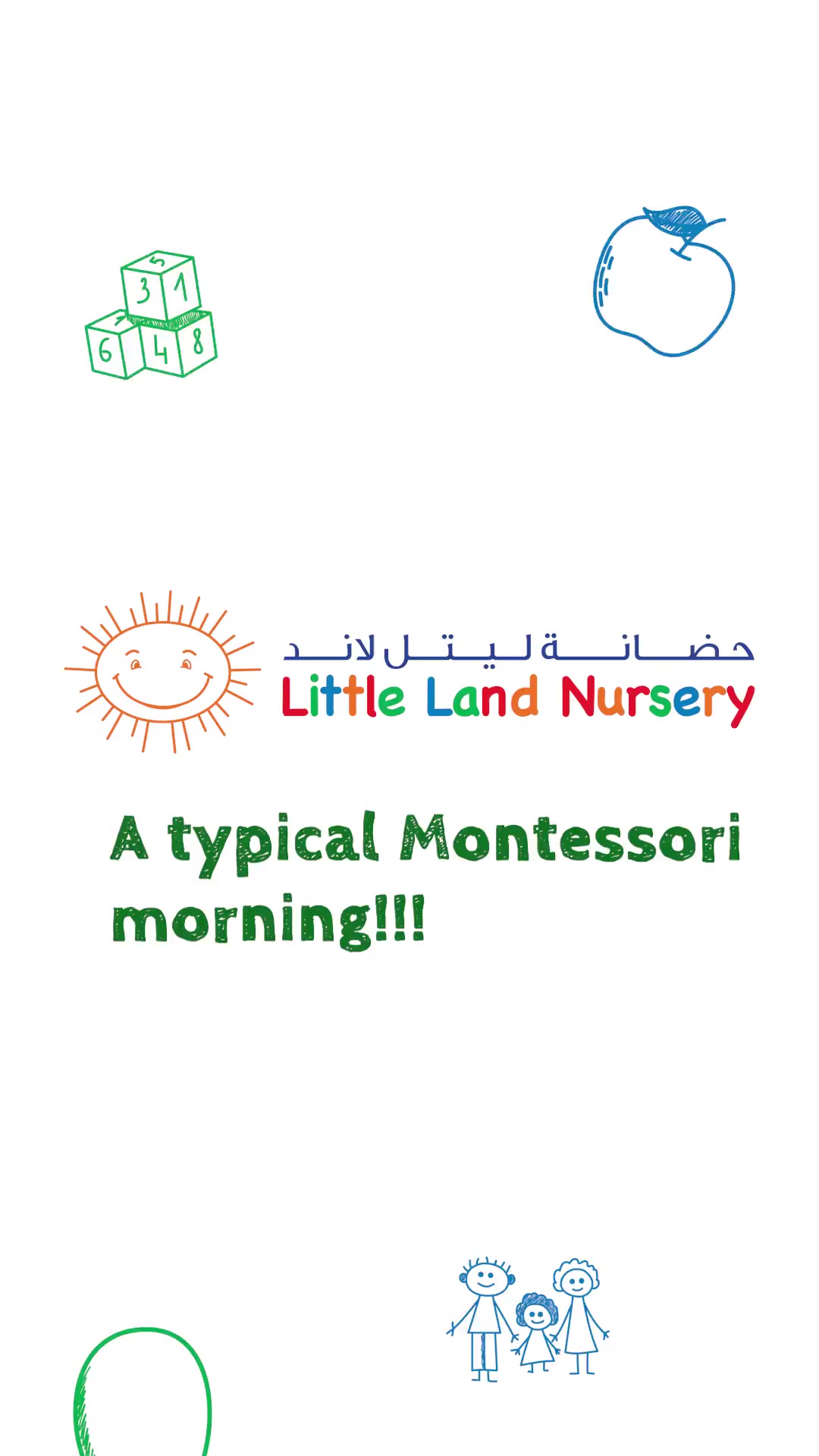 A typical Montessori Morning...
If you’re looking for a nursery, where your child comes first, choose Little Land Nursery, Dubai. #LittleLandNursery #Montessori #Dubai #UAE #DubaiMums #DubaiMumLife #MumsOfDubai #ExpatMumDubai #DubaiParenting #DubaiNursery #DubaiWithKids #DubaiLadies #DubaiLuxury #DubaiWoman #ExpatMums