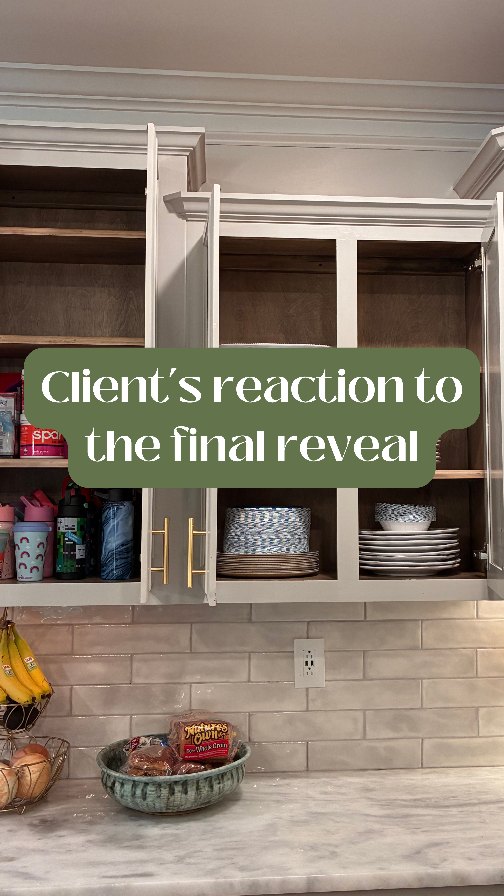 If you could just let me have my HGTV moment, and completely over exaggerate your excitement when we're done, maybe squeeze out a few tears, that would be great. Okay? Thanks. 🫶🏽