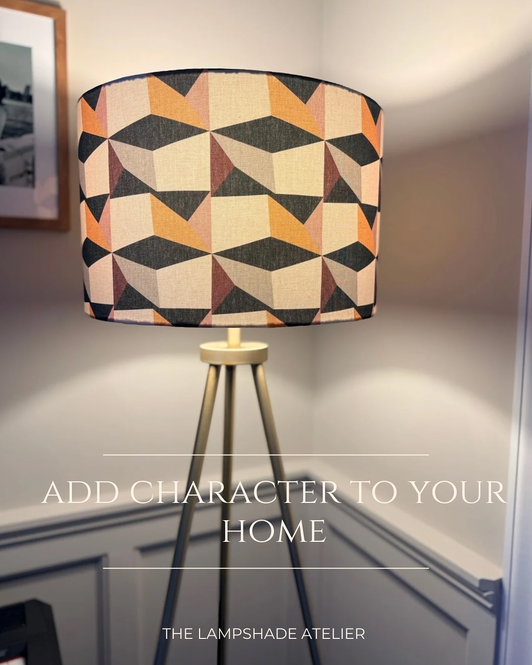 💡𝐀𝐃𝐃 𝐂𝐇𝐀𝐑𝐀𝐂𝐓𝐄𝐑 𝐓𝐎 𝐘𝐎𝐔𝐑 𝐇𝐎𝐌𝐄💡
A new lampshade can completely transform your room’s look — it’s the easiest way to add style and character. ⭐️
This lampshade handcrafted in our ɢᴇᴏᴍᴇᴛʀɪᴄ textile is the perfect example of how a bespoke lampshade can elevate your space and bring warmth, texture, and character to your interiors.
Choose from our curated textile collection from Europe and design a custom lampshade that reflects your home, your style, your light. 💡
#customlampshades #handcraftedlampshades #interiordesign #beautifulhomes #homedecor #bespokelampshades #lightingdesignn #madetoorder #the_lampshade_atelier